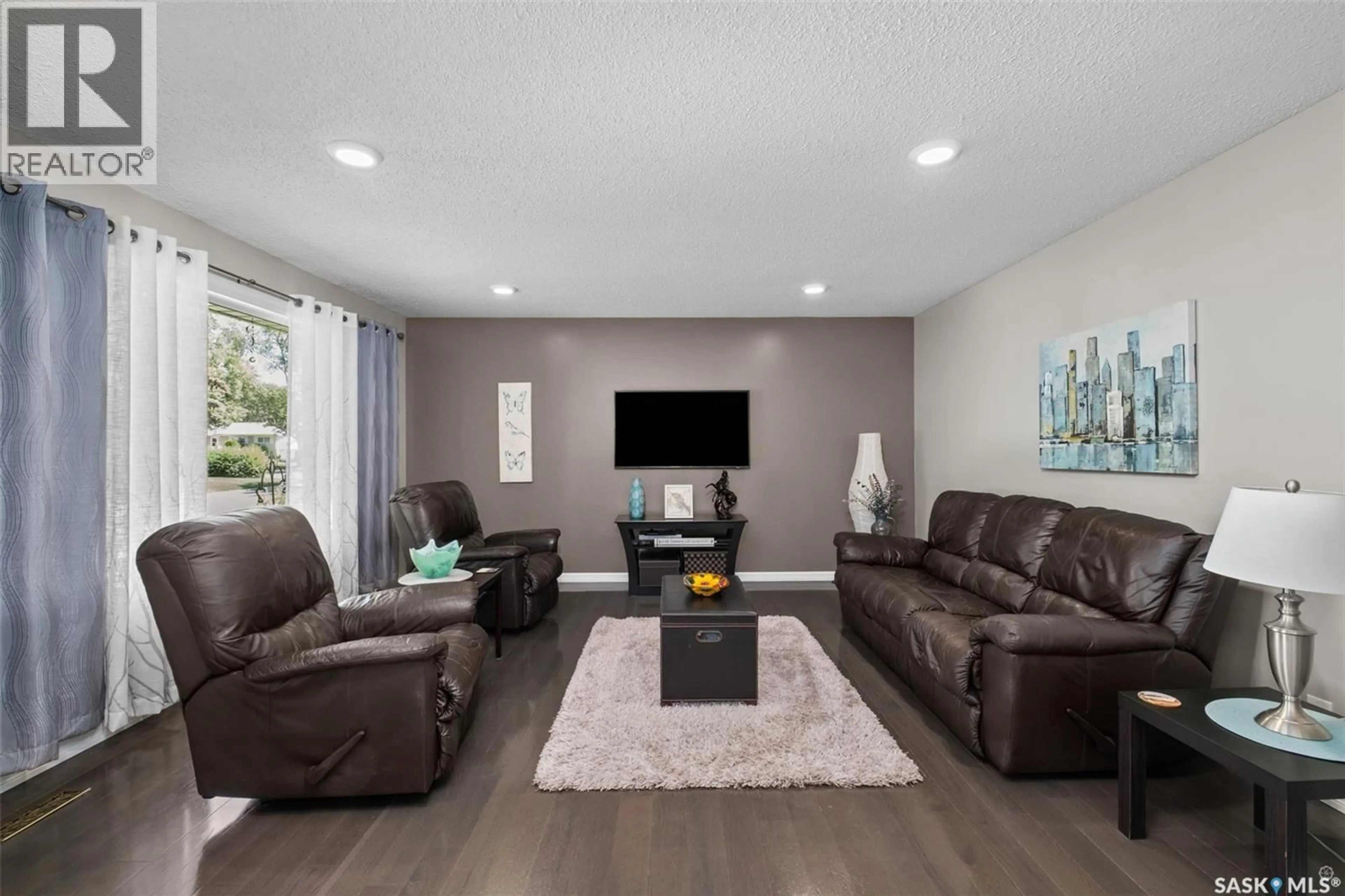 Living room with furniture, unknown for 1561 SIBBALD CRESCENT, Prince Albert Saskatchewan S6V6E5