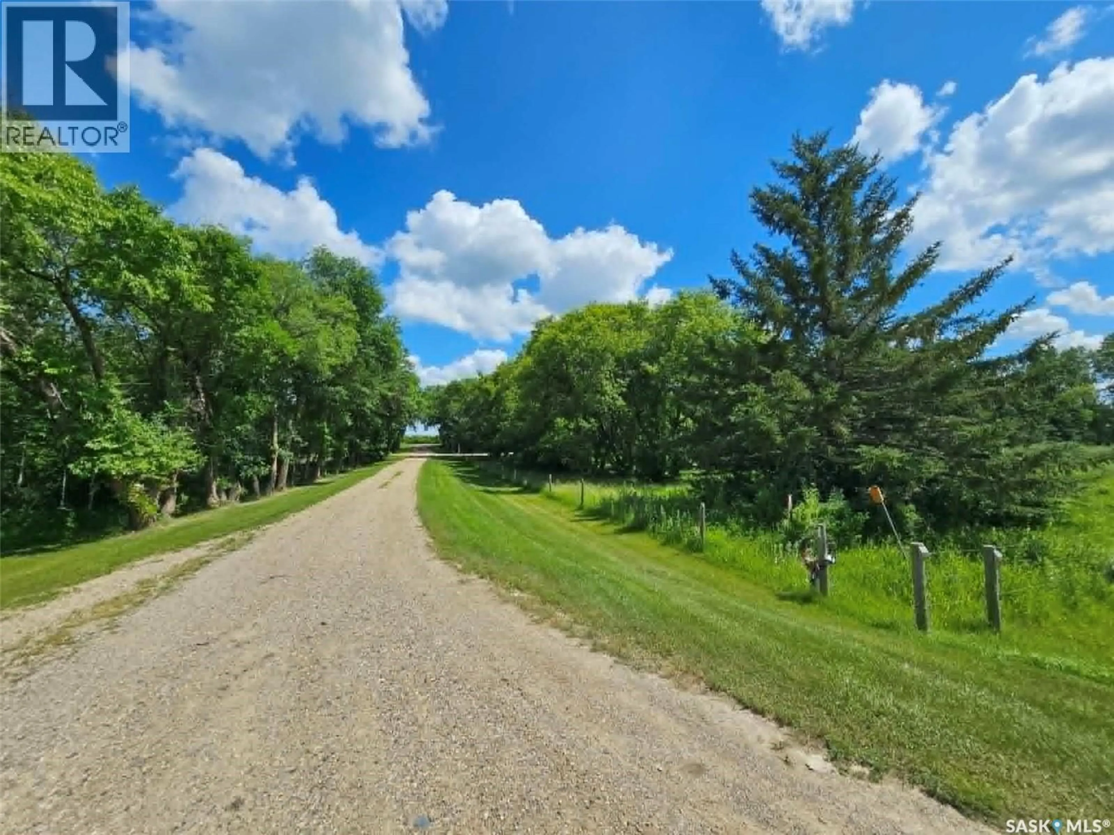 A pic from outside/outdoor area/front of a property/back of a property/a pic from drone, forest/trees view for M FRASER ACREAGE, Fertile Belt Rm No. 183 Saskatchewan S0A0X0