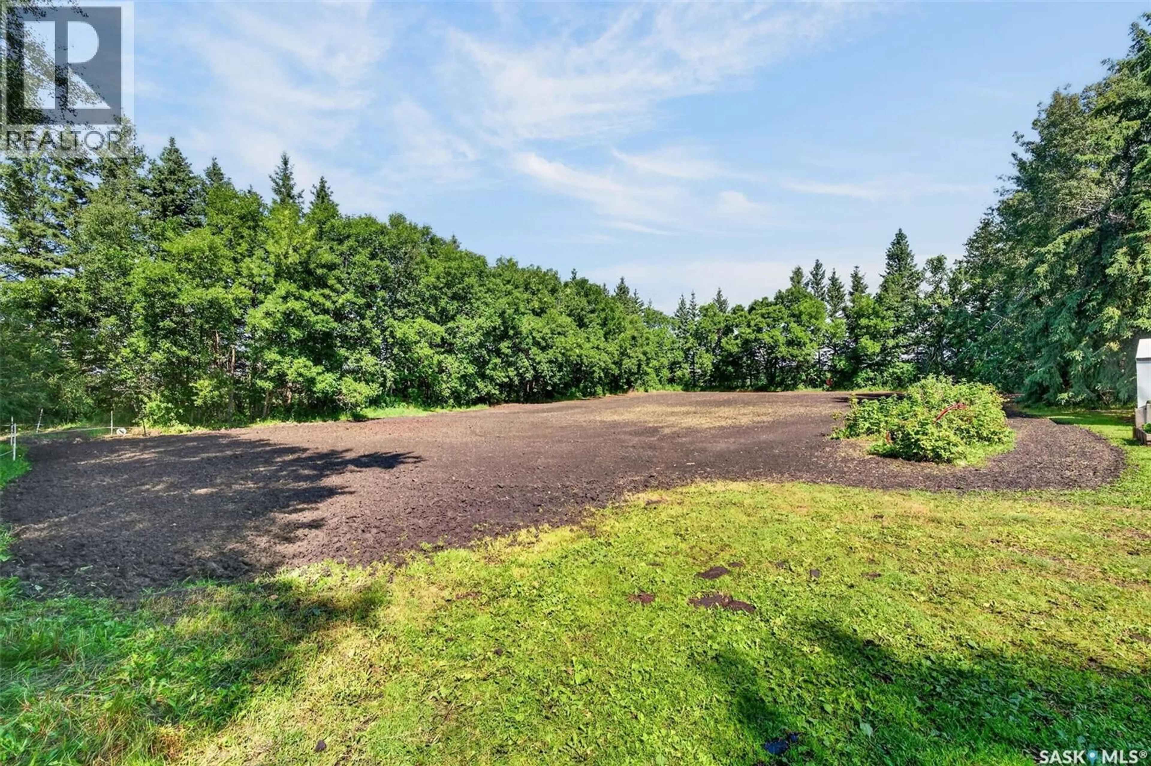 A pic from outside/outdoor area/front of a property/back of a property/a pic from drone, forest/trees view for RM 399 ACREAGE, Lake Lenore Rm No. 399 Saskatchewan S0K3V0