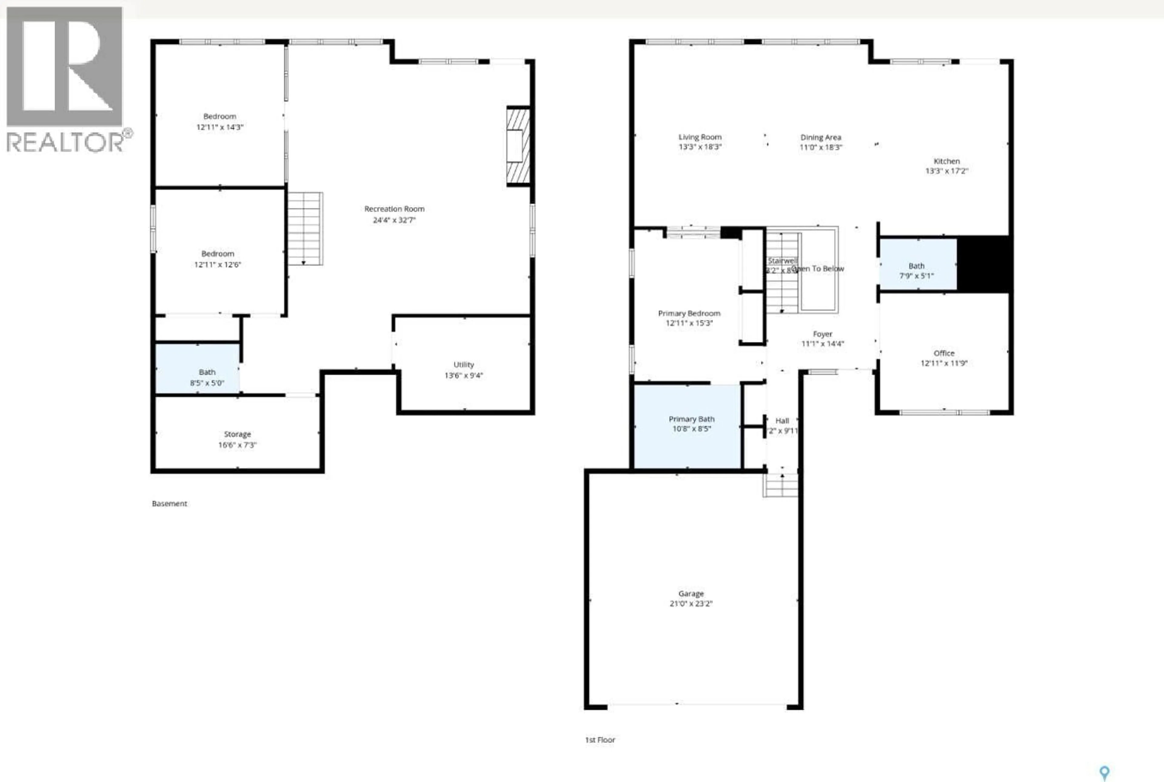 Floor plan for 254 WHALLEY CRESCENT, Saskatoon Saskatchewan S7T0P1