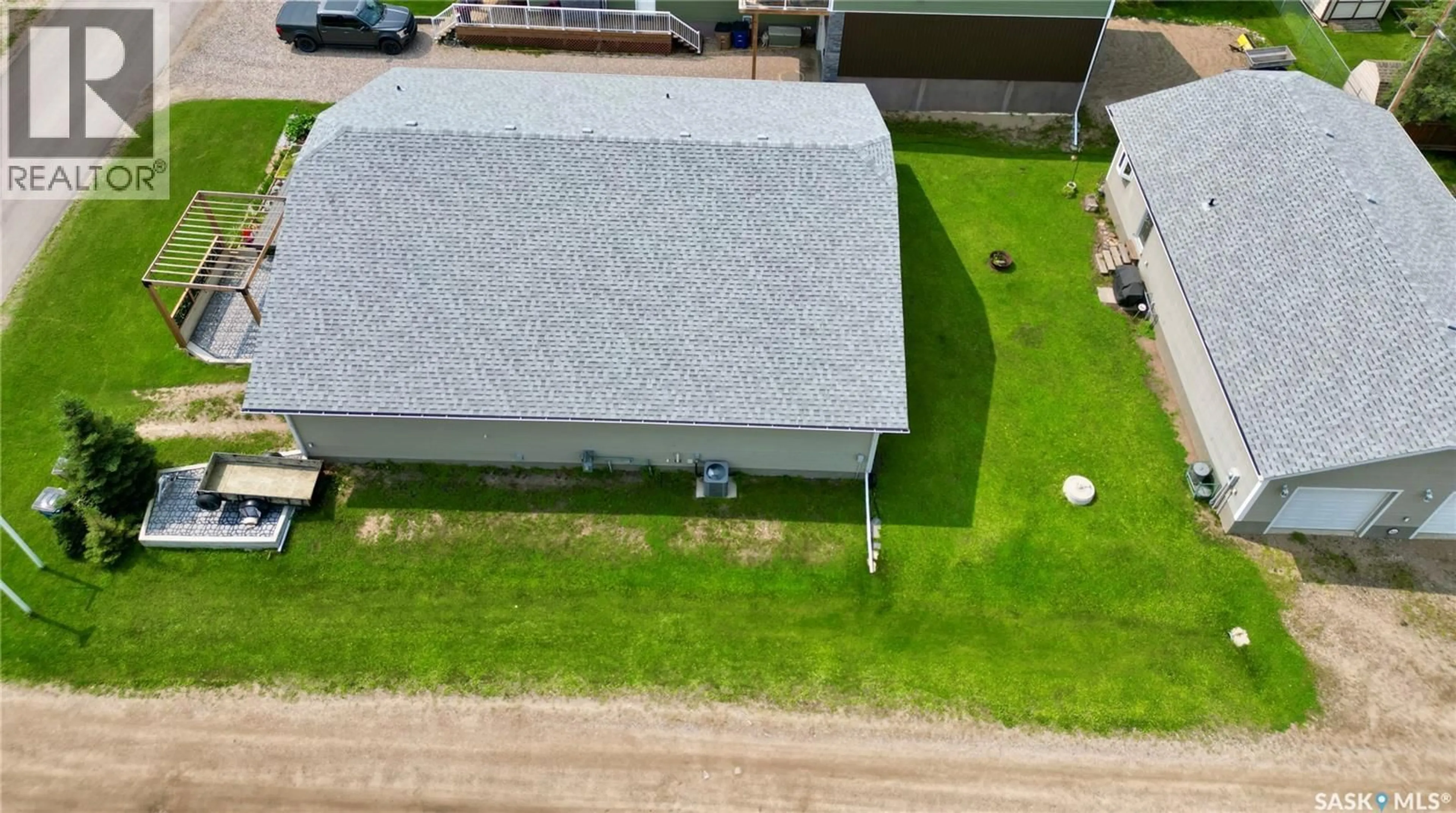 A pic from outside/outdoor area/front of a property/back of a property/a pic from drone, building for 123 CHITEK DRIVE, Chitek Lake Saskatchewan S0J0L0