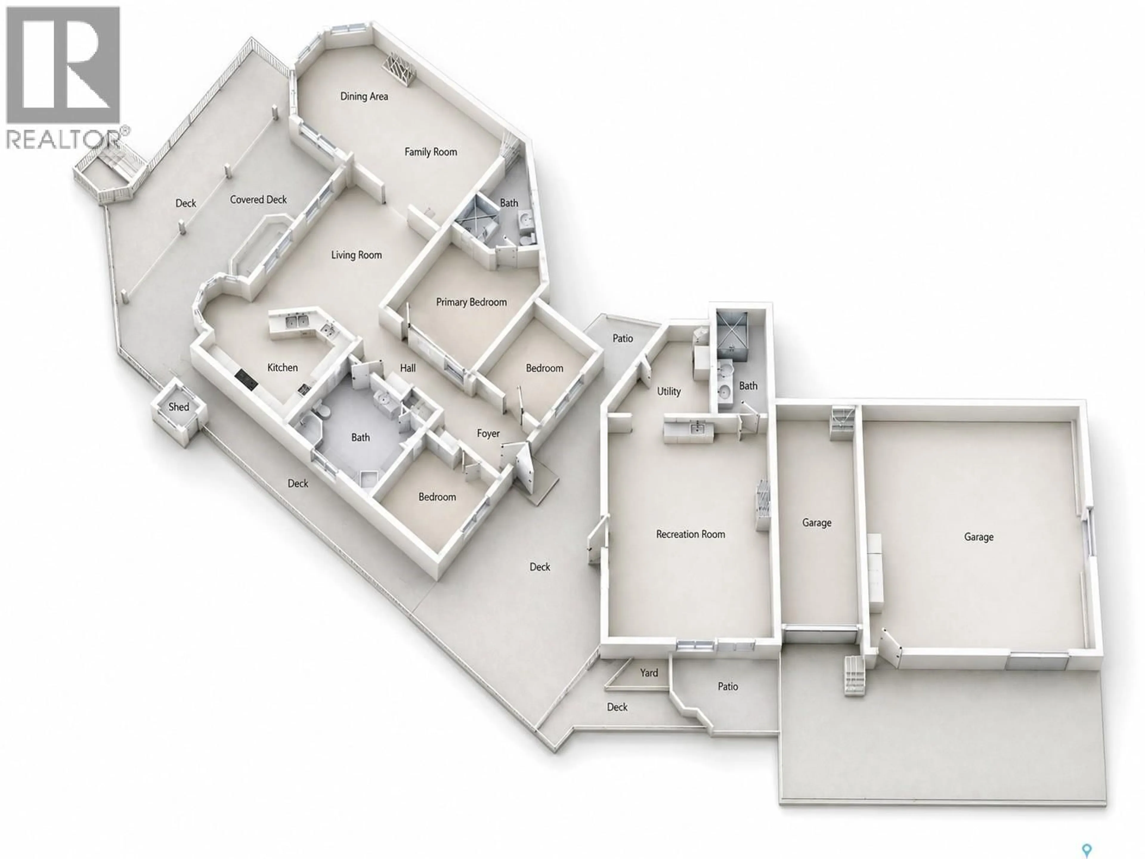 Floor plan for 5205 SIBA BEACH, Wakaw Lake Saskatchewan S0K4P0