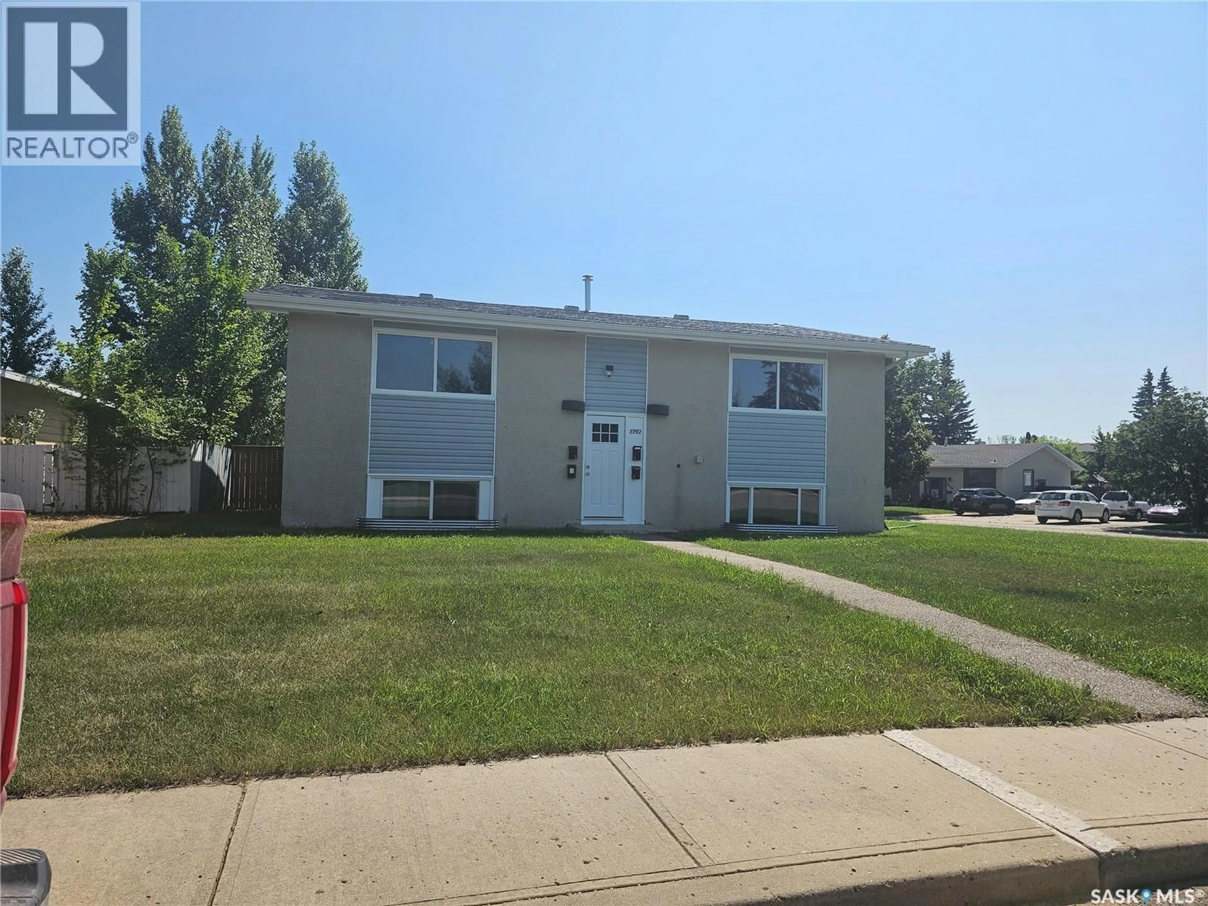 Home with vinyl exterior material, street for 8992 PANTON AVENUE, North Battleford Saskatchewan S9A3J9