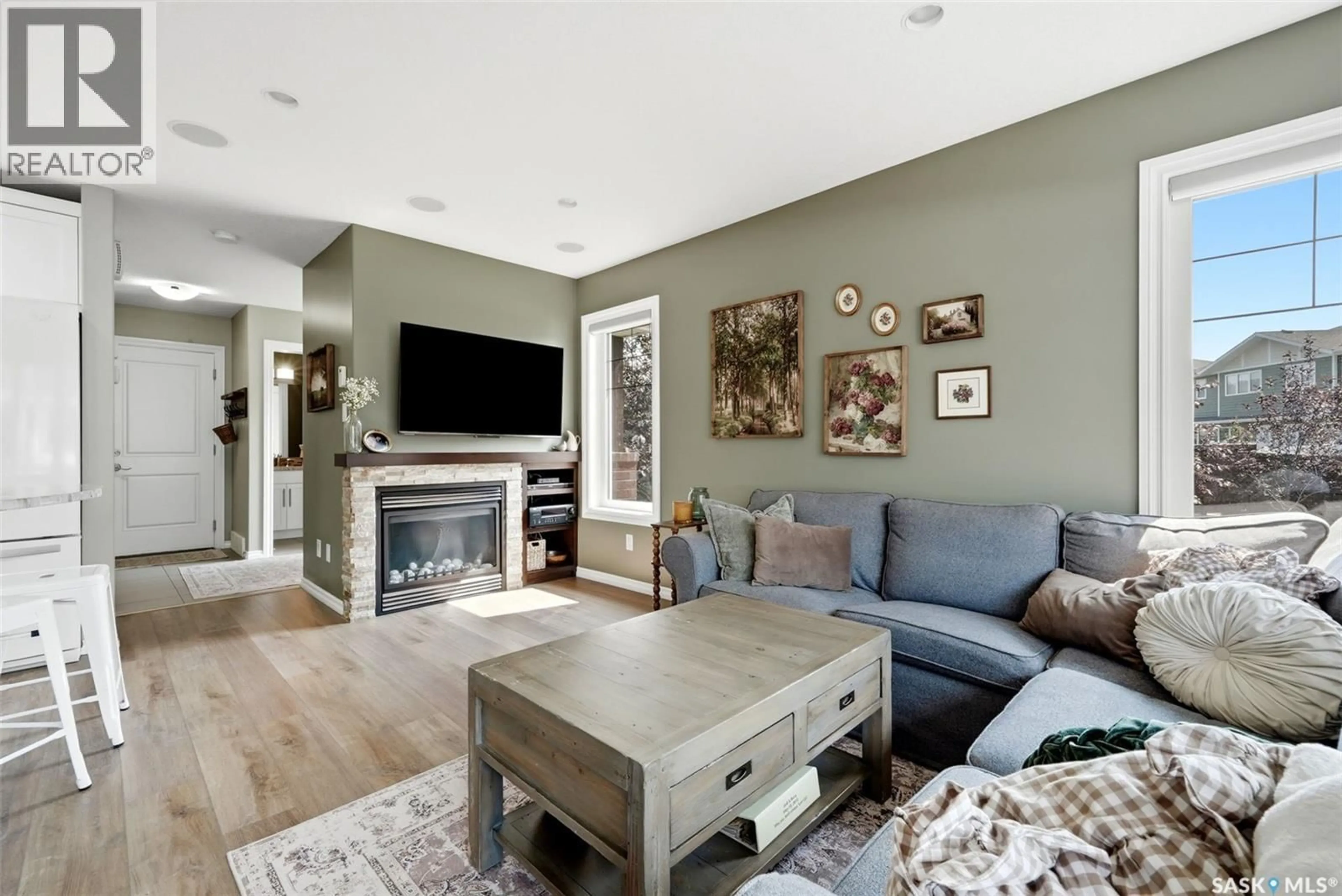 Living room with furniture, unknown for 213 - 4002 SANDHILL CRESCENT, Regina Saskatchewan S4V3J1