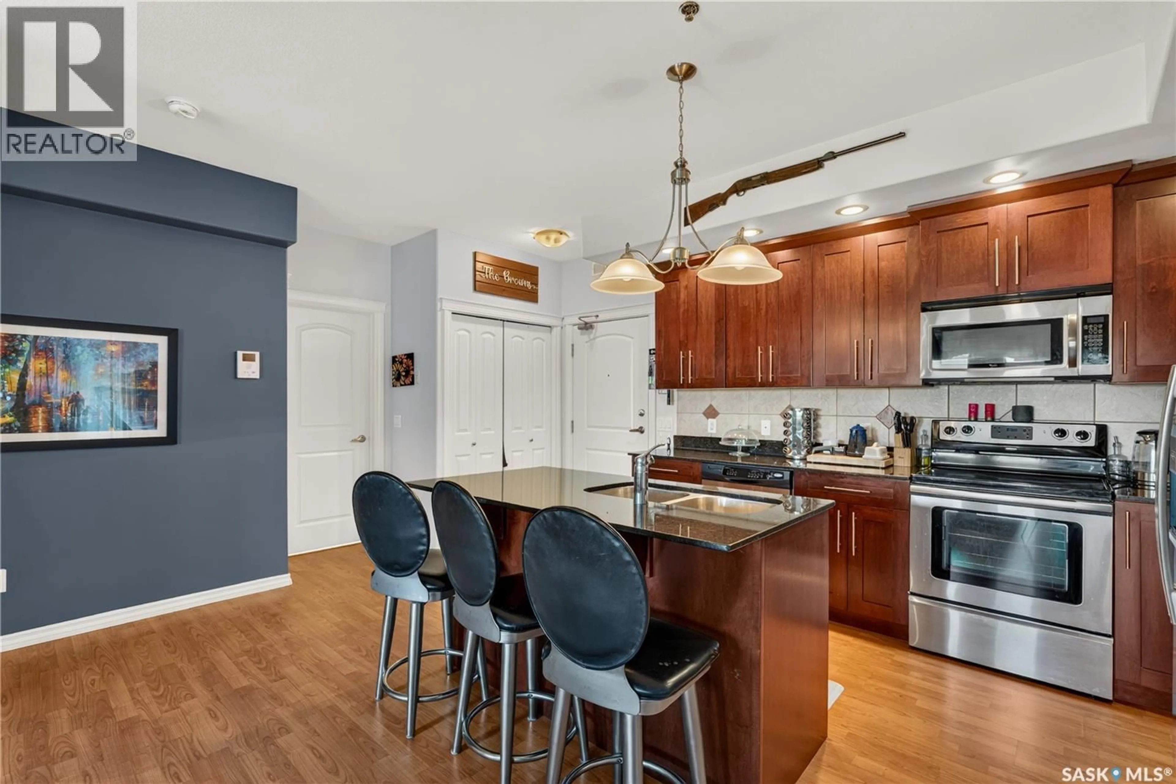 Open concept kitchen, unknown for 307 - 1145 MAIN STREET, Melfort Saskatchewan S0E1A0