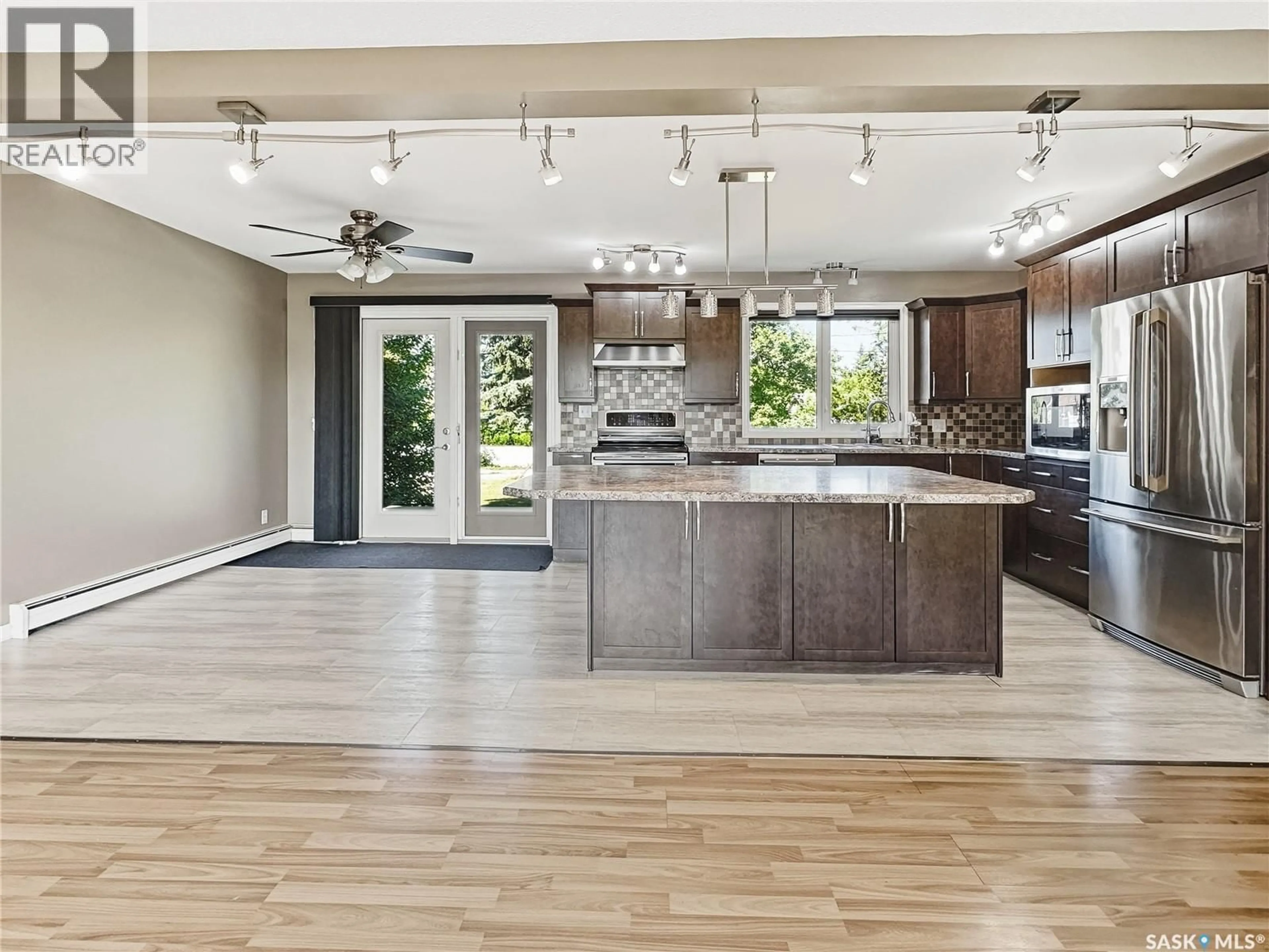 Open concept kitchen, unknown for 609 RAILWAY AVENUE, Balcarres Saskatchewan S0G0C0