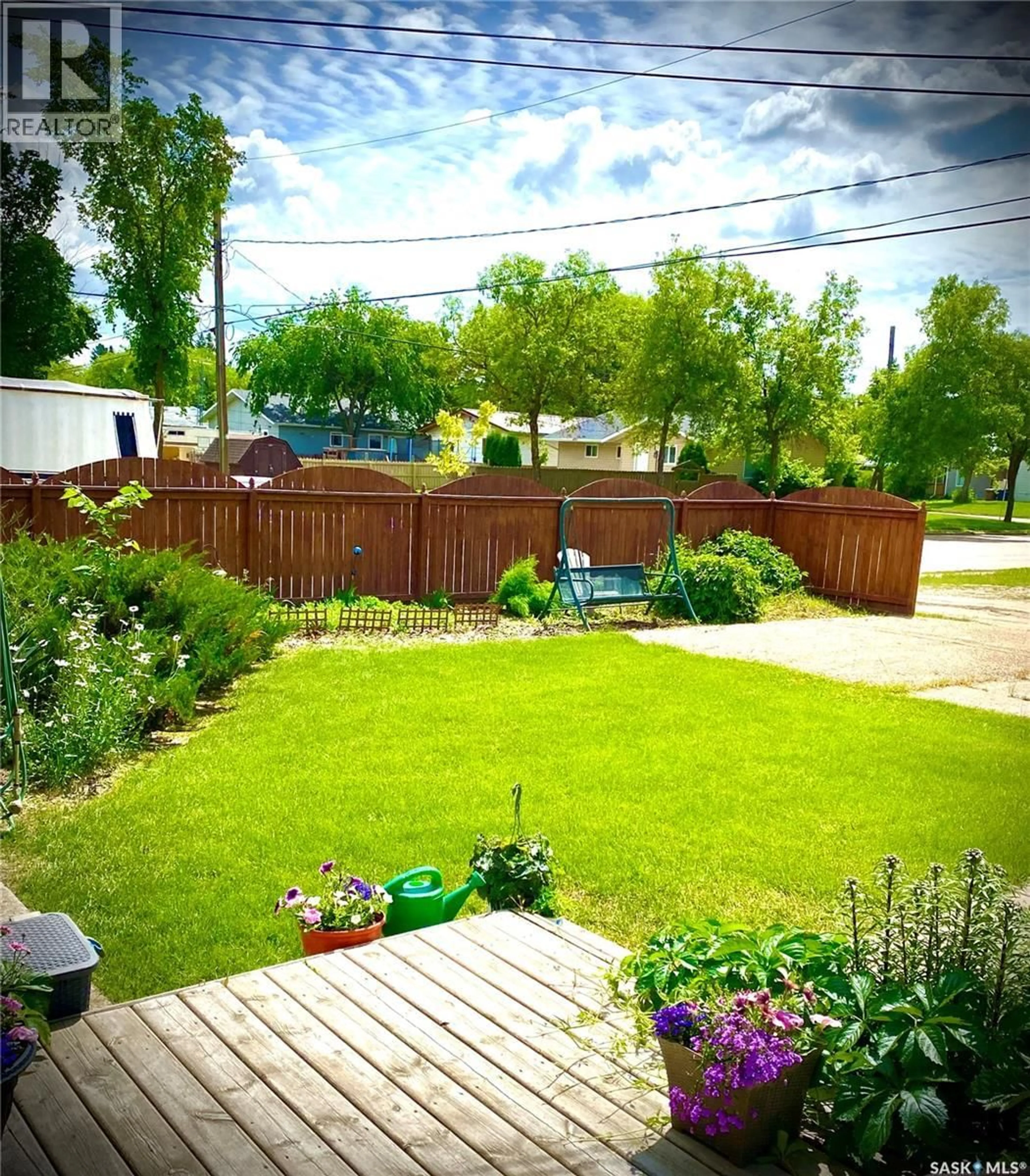 Patio, street for 912 107TH AVENUE, Tisdale Saskatchewan S0E1T0