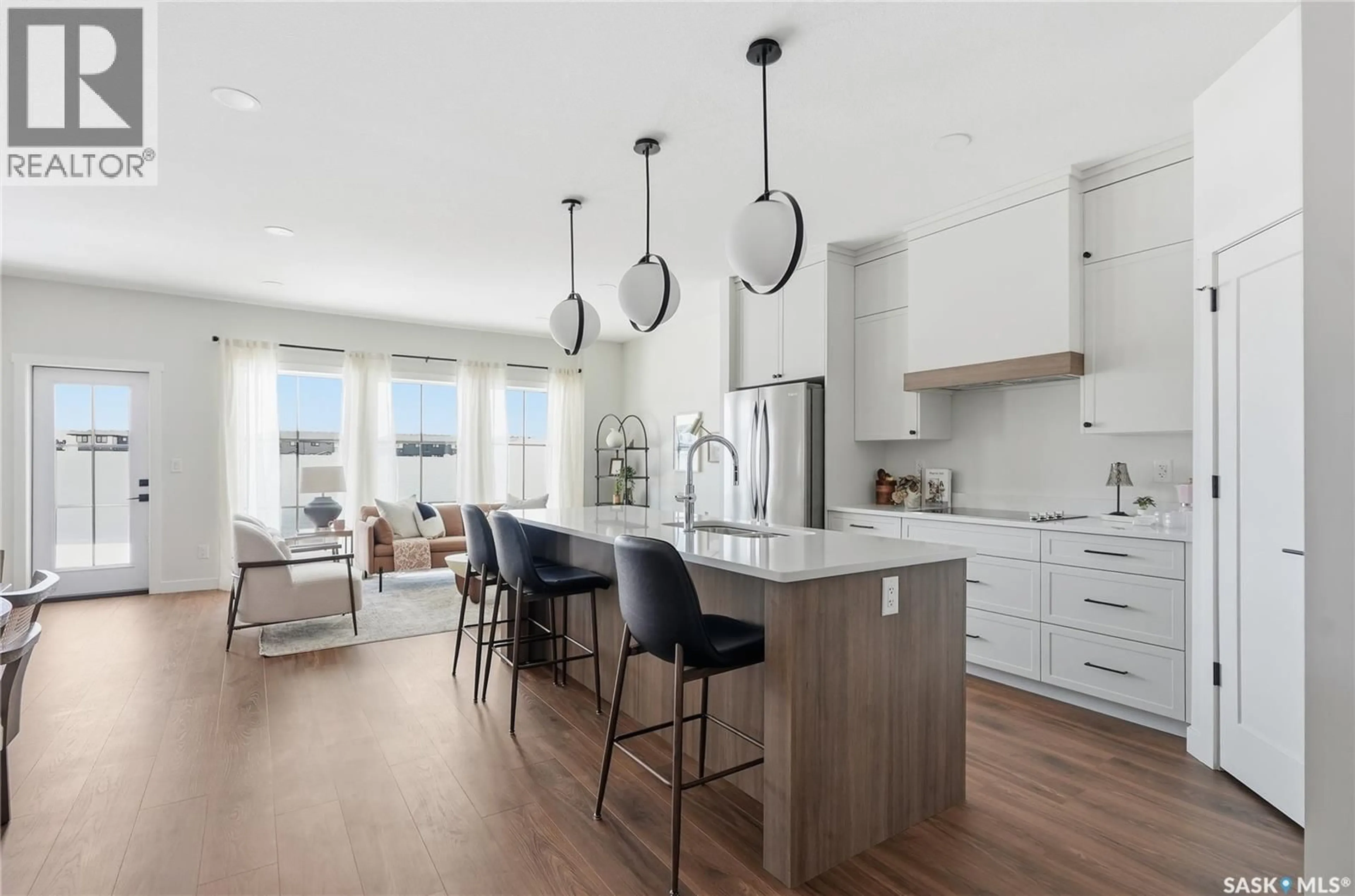 Open concept kitchen, unknown for 22 720 BRIGHTON BOULEVARD, Saskatoon Saskatchewan S7V1X1