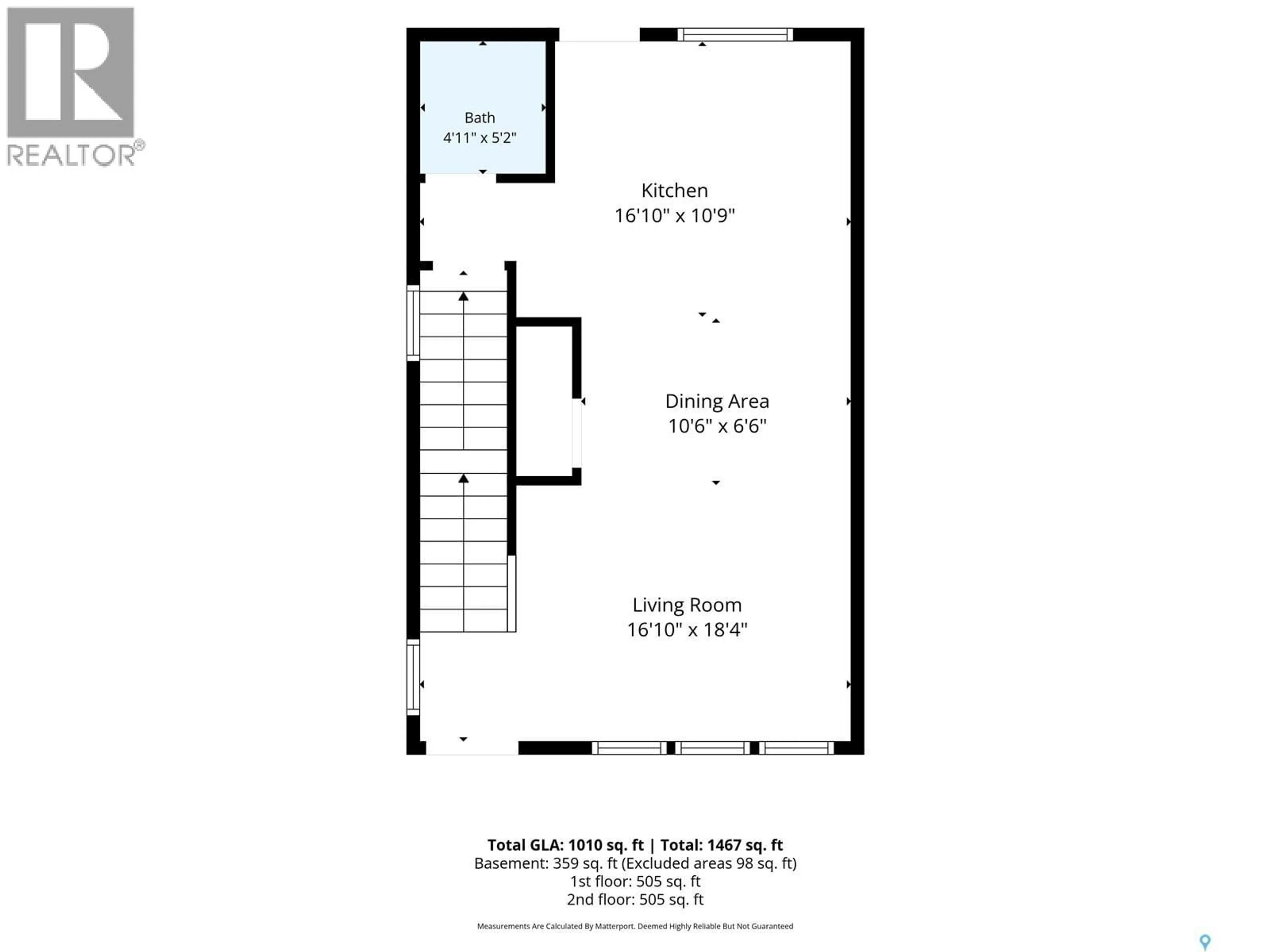Floor plan for 317 315 HAMPTON CIRCLE, Saskatoon Saskatchewan S7R0J7