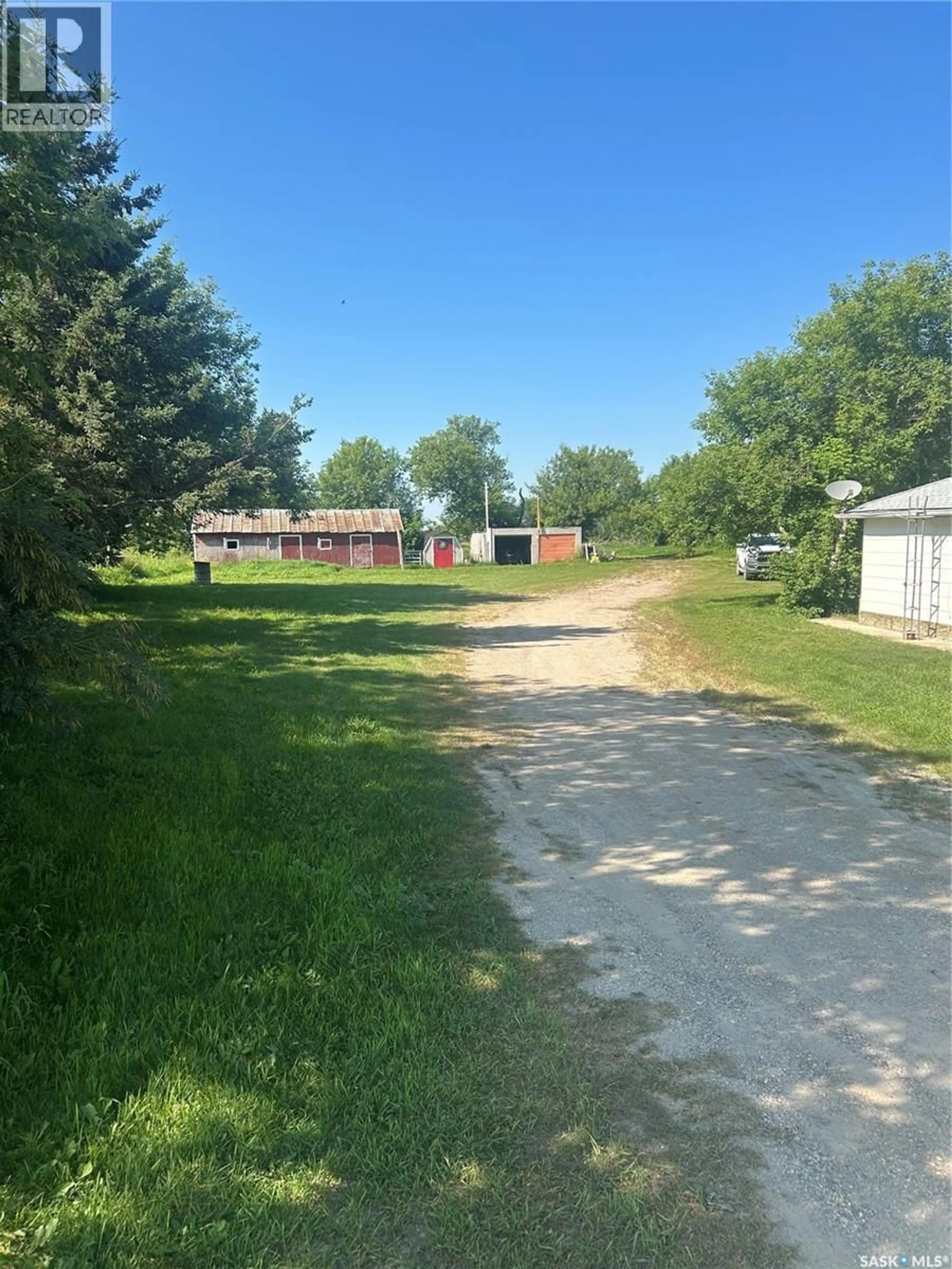 A pic from outside/outdoor area/front of a property/back of a property/a pic from drone, street for BJERKE ACREAGE, Kellross Rm No. 247 Saskatchewan S0A1V0