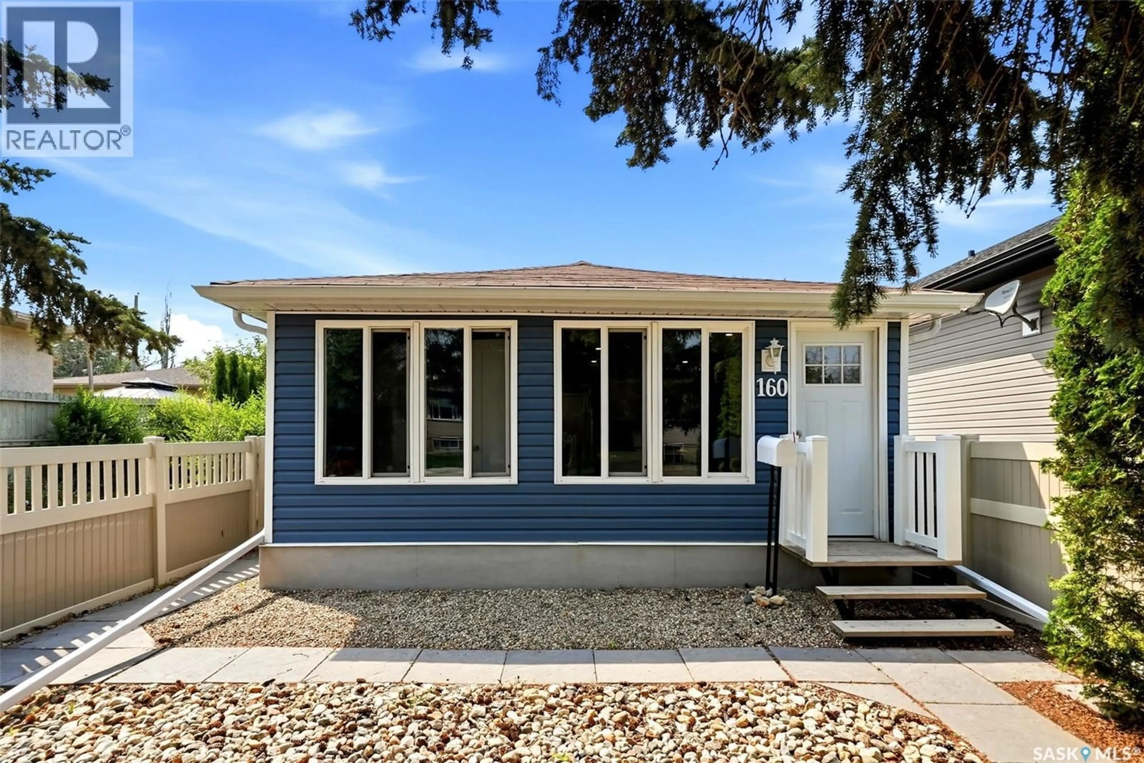 Home with vinyl exterior material, street for 160 OSLER STREET, Regina Saskatchewan S4R1V2