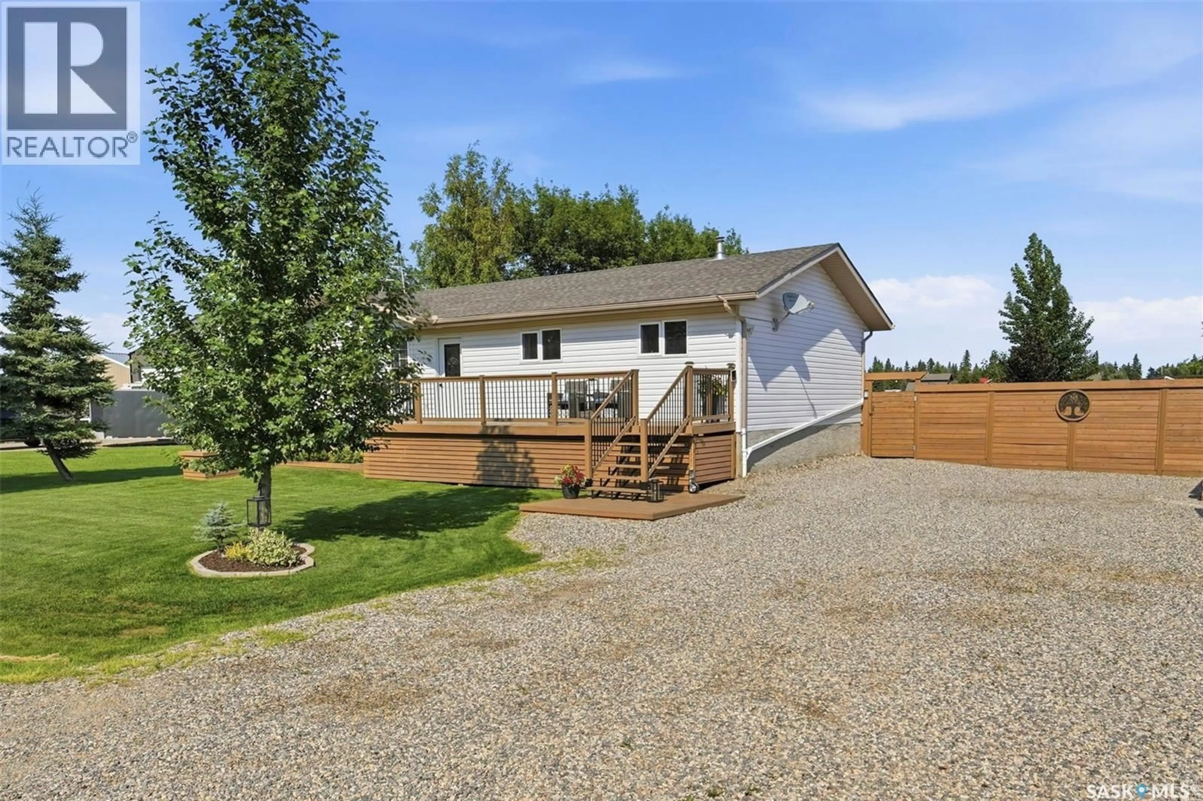 A pic from outside/outdoor area/front of a property/back of a property/a pic from drone, unknown for 24 AIRPORT DRIVE, Candle Lake Saskatchewan S0J3E0