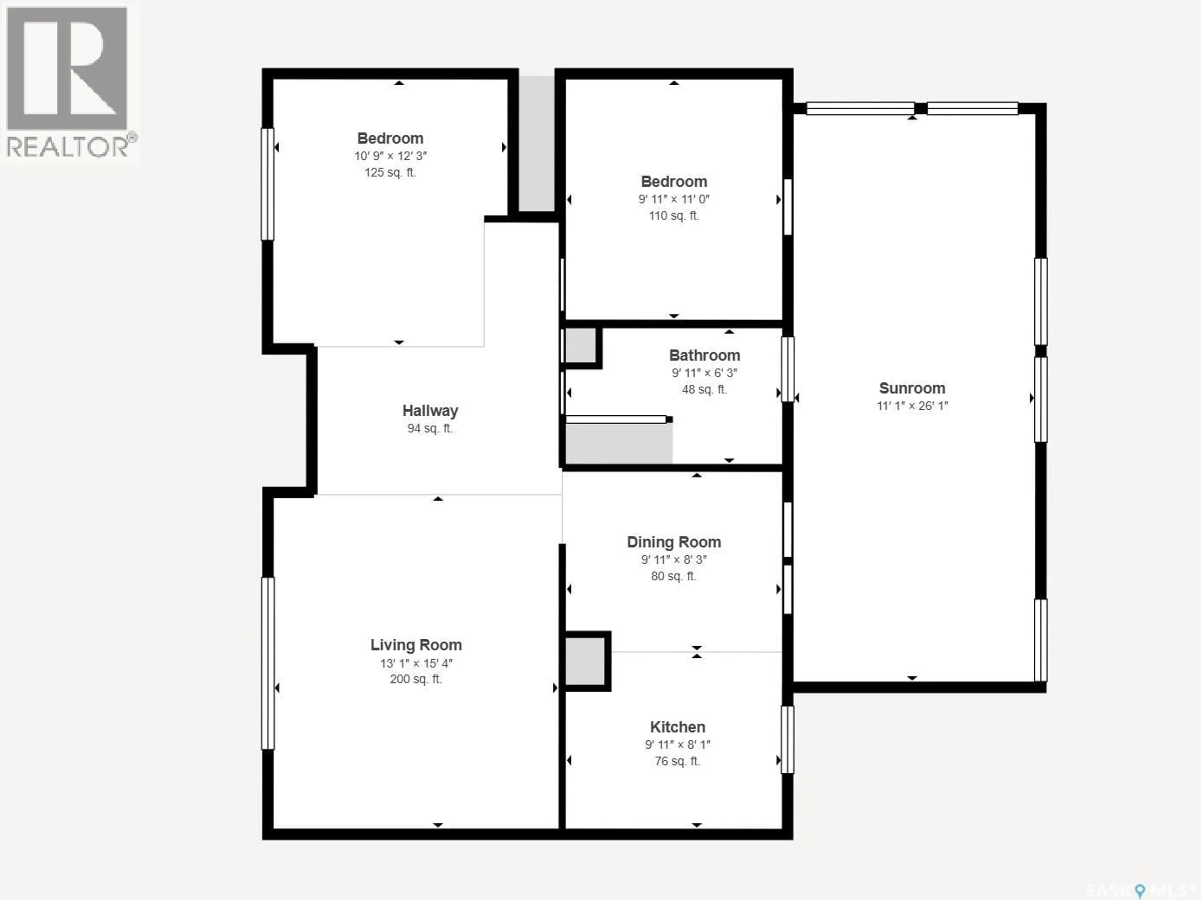 Floor plan for 6524 DEWDNEY AVENUE, Regina Saskatchewan S4T1E5