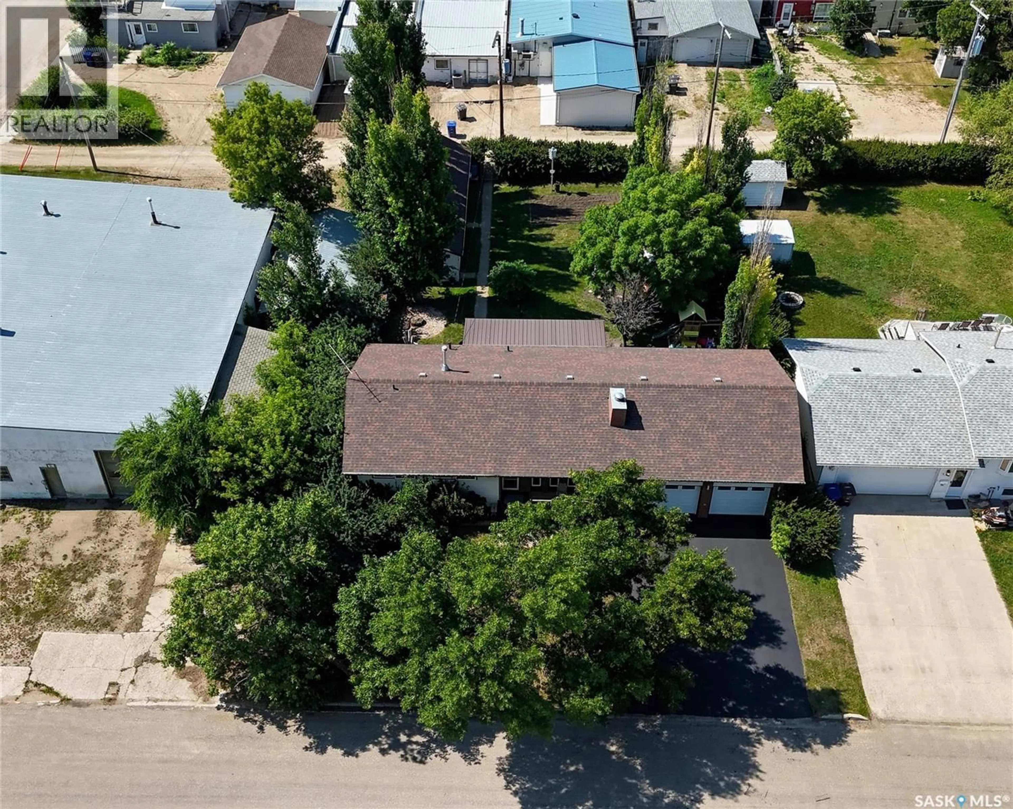 A pic from outside/outdoor area/front of a property/back of a property/a pic from drone, street for 508 MAYER STREET, Bruno Saskatchewan S0K0S0