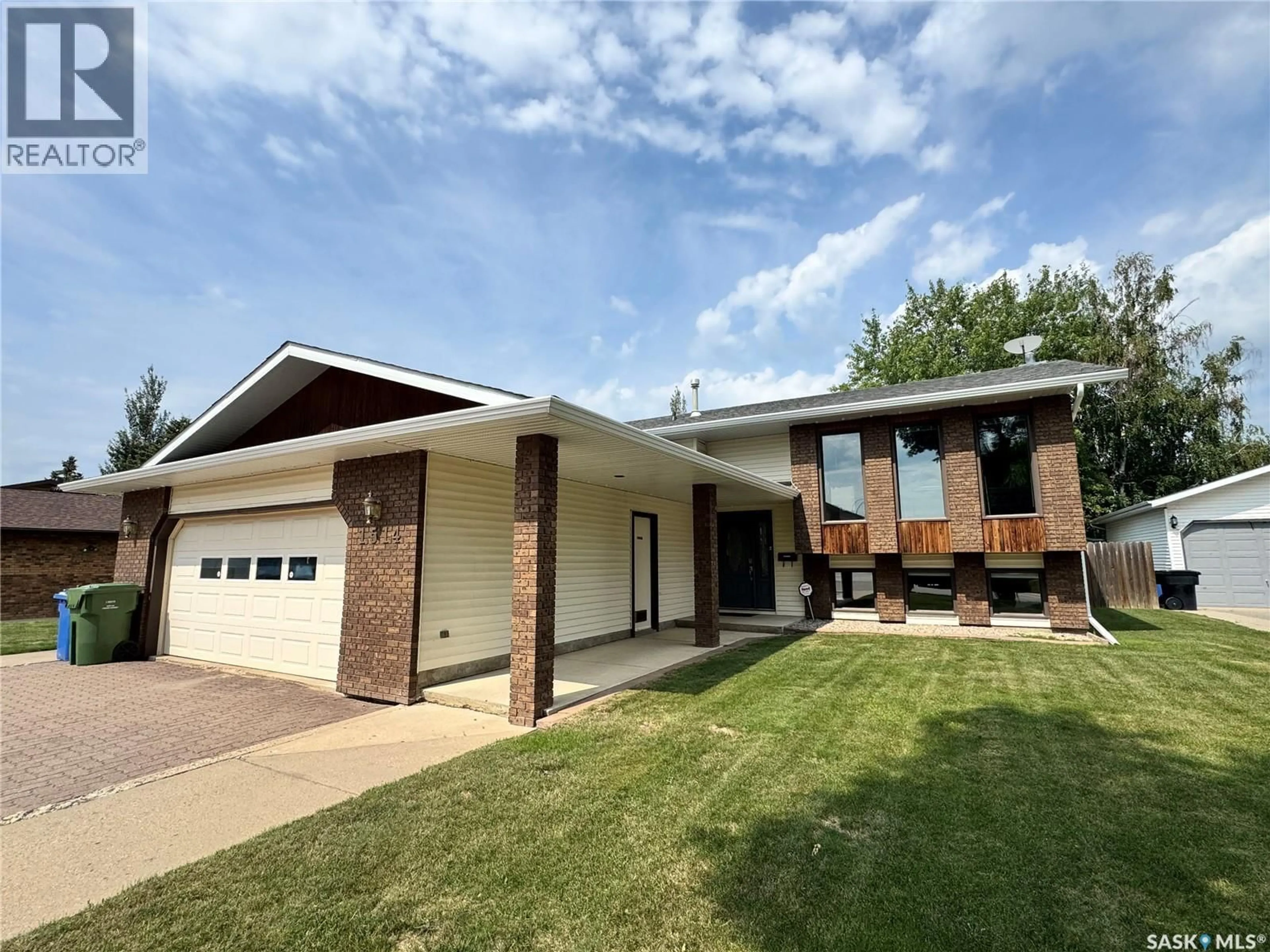 Home with brick exterior material, street for 1514 BARTON DRIVE, Prince Albert Saskatchewan S6V7N4