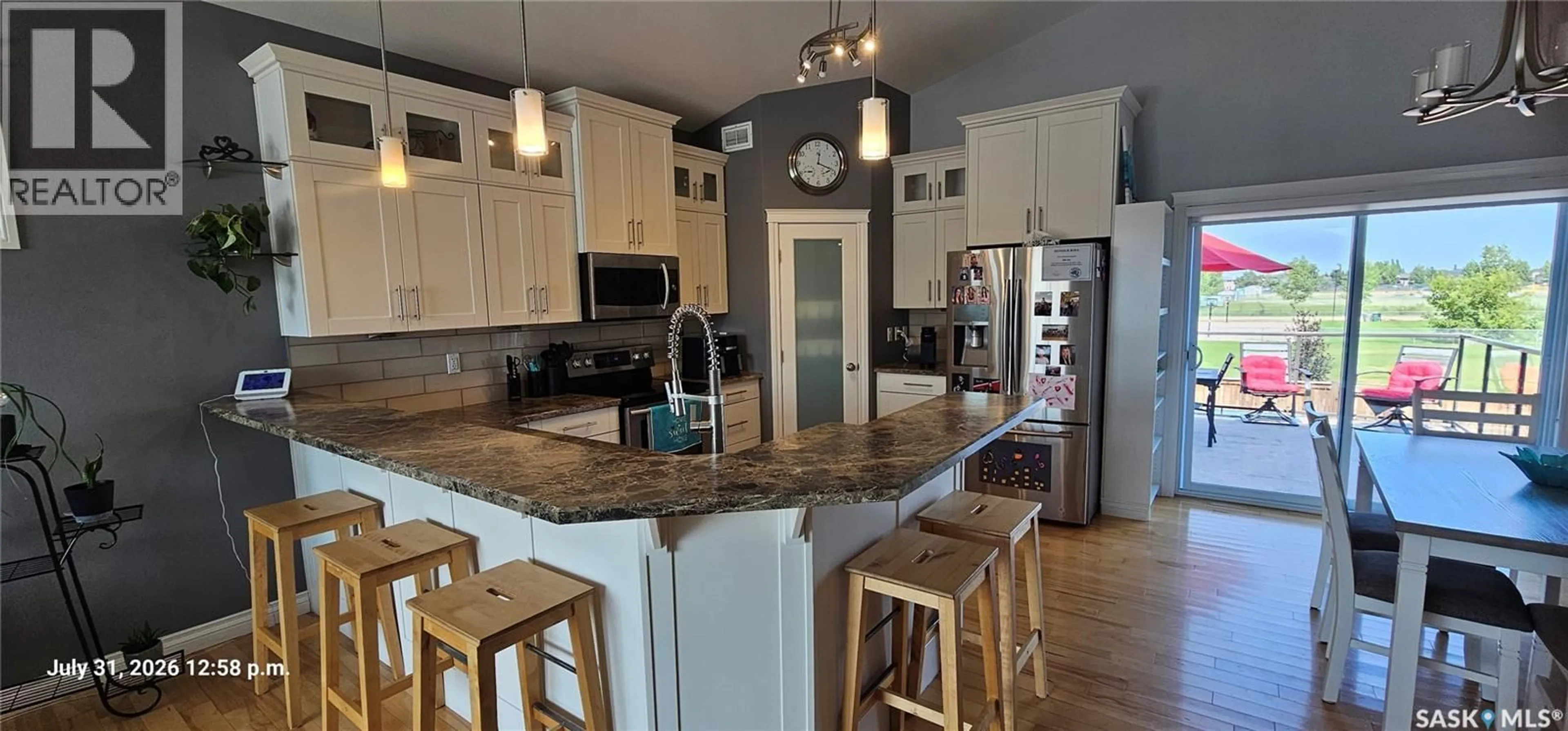 Open concept kitchen, unknown for 128 KINSMEN CRESCENT, Martensville Saskatchewan S0K0A2