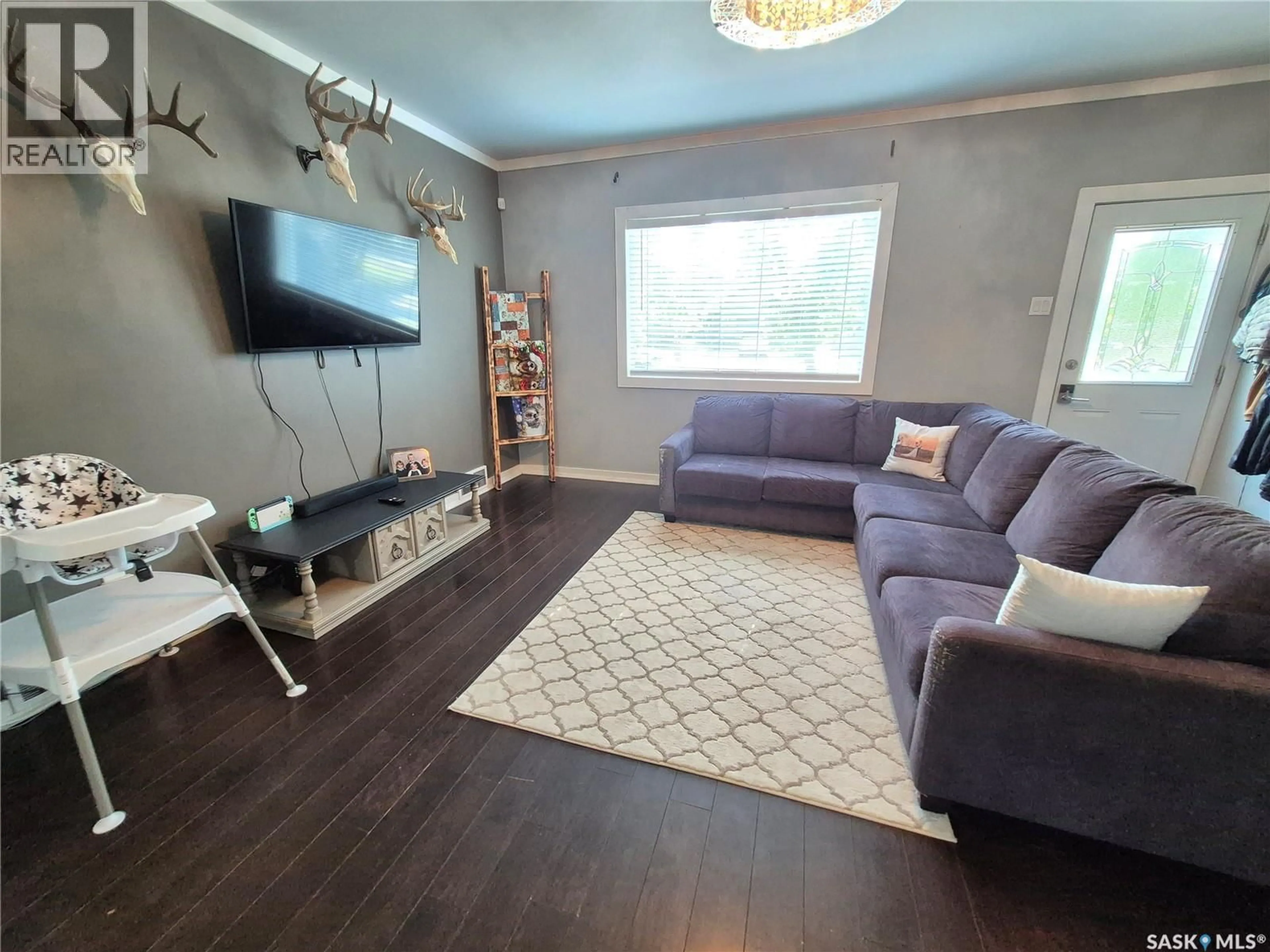 Living room with furniture, unknown for 729 BERTRAND AVENUE, Radville Saskatchewan S0C2G0