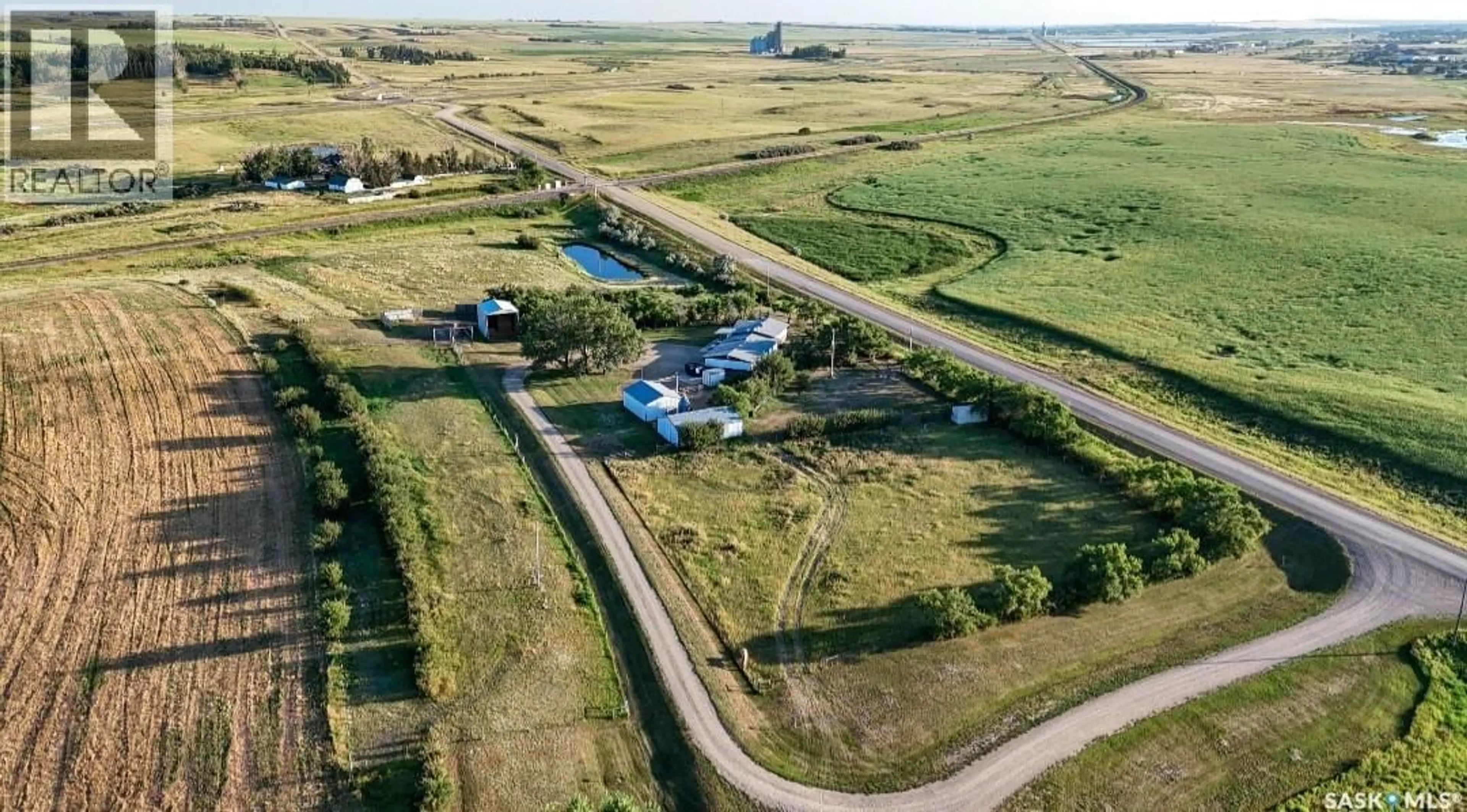 A pic from outside/outdoor area/front of a property/back of a property/a pic from drone, street for ANDERSON ACRES, Swift Current Rm No. 137 Saskatchewan S9H4M7