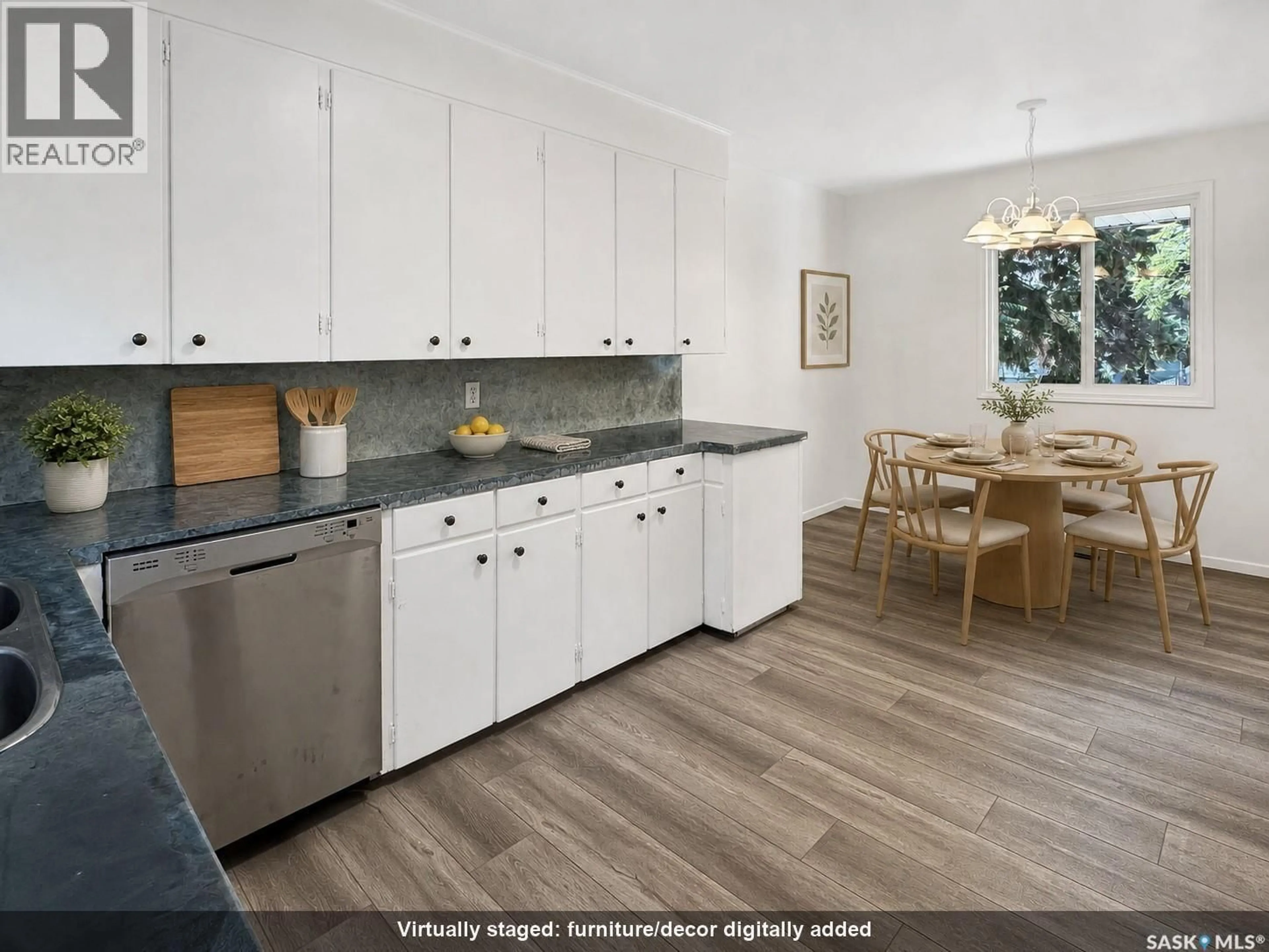 Open concept kitchen, unknown for 1872 101ST STREET, North Battleford Saskatchewan S9A1B1