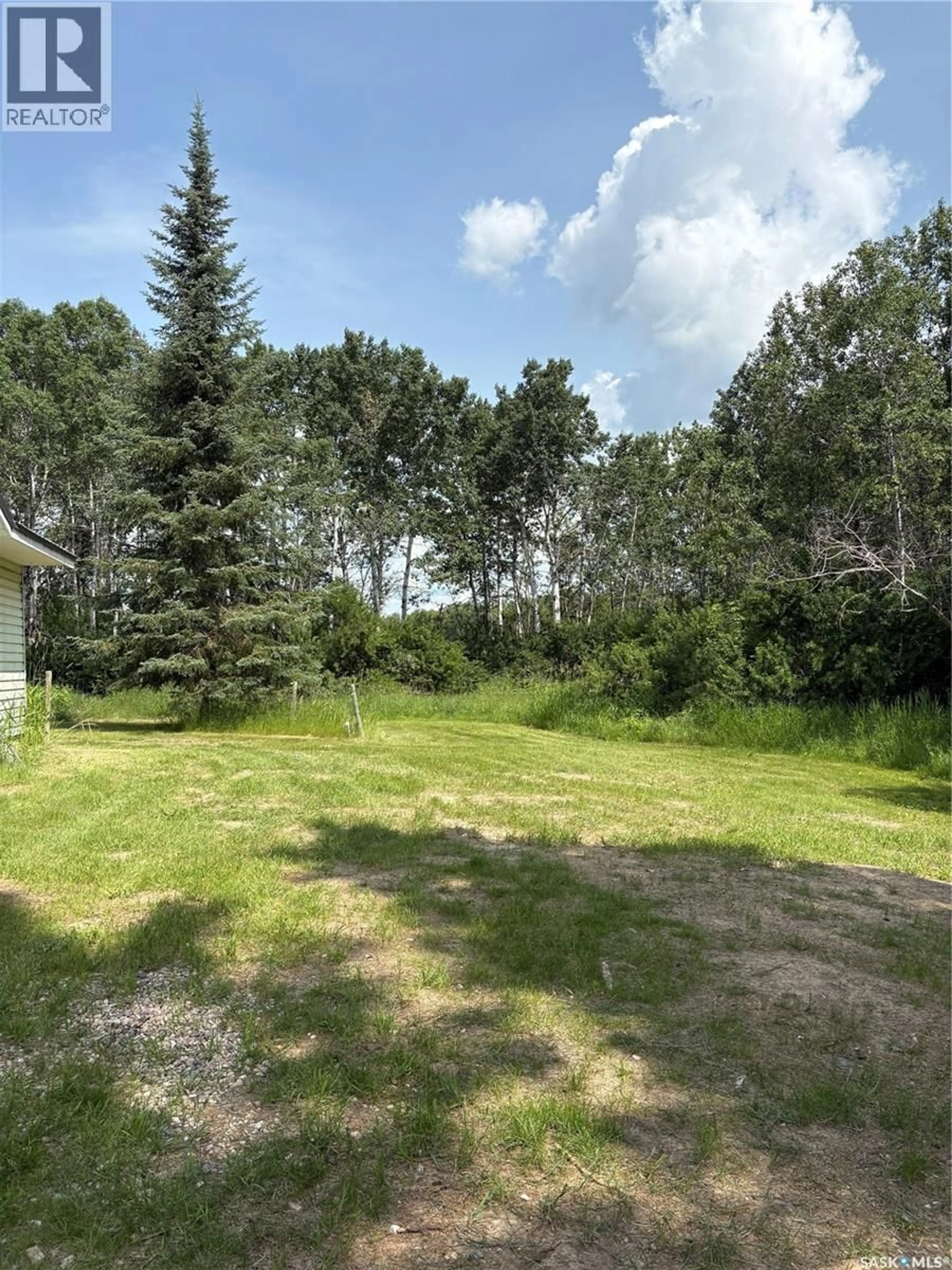 A pic from outside/outdoor area/front of a property/back of a property/a pic from drone, forest/trees view for THOMPSON ACREAGE, Canwood Rm No. 494 Saskatchewan S0J0K0
