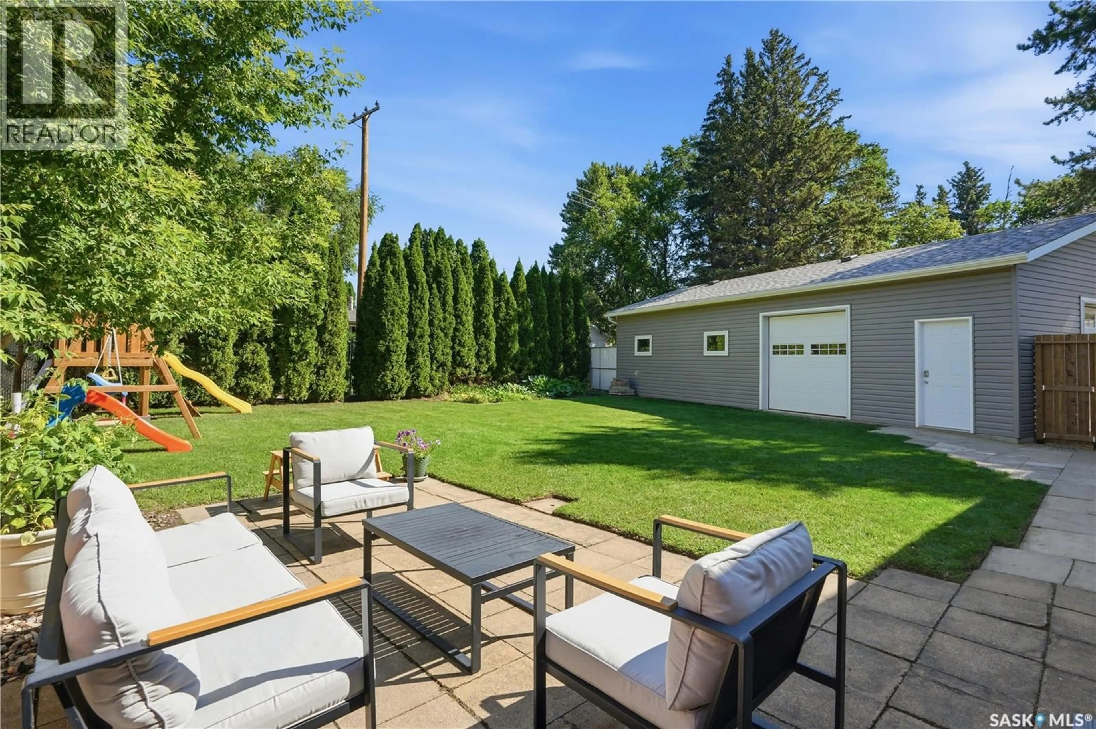 Patio, street for 57 POTTER CRESCENT, Saskatoon Saskatchewan S7H3L2