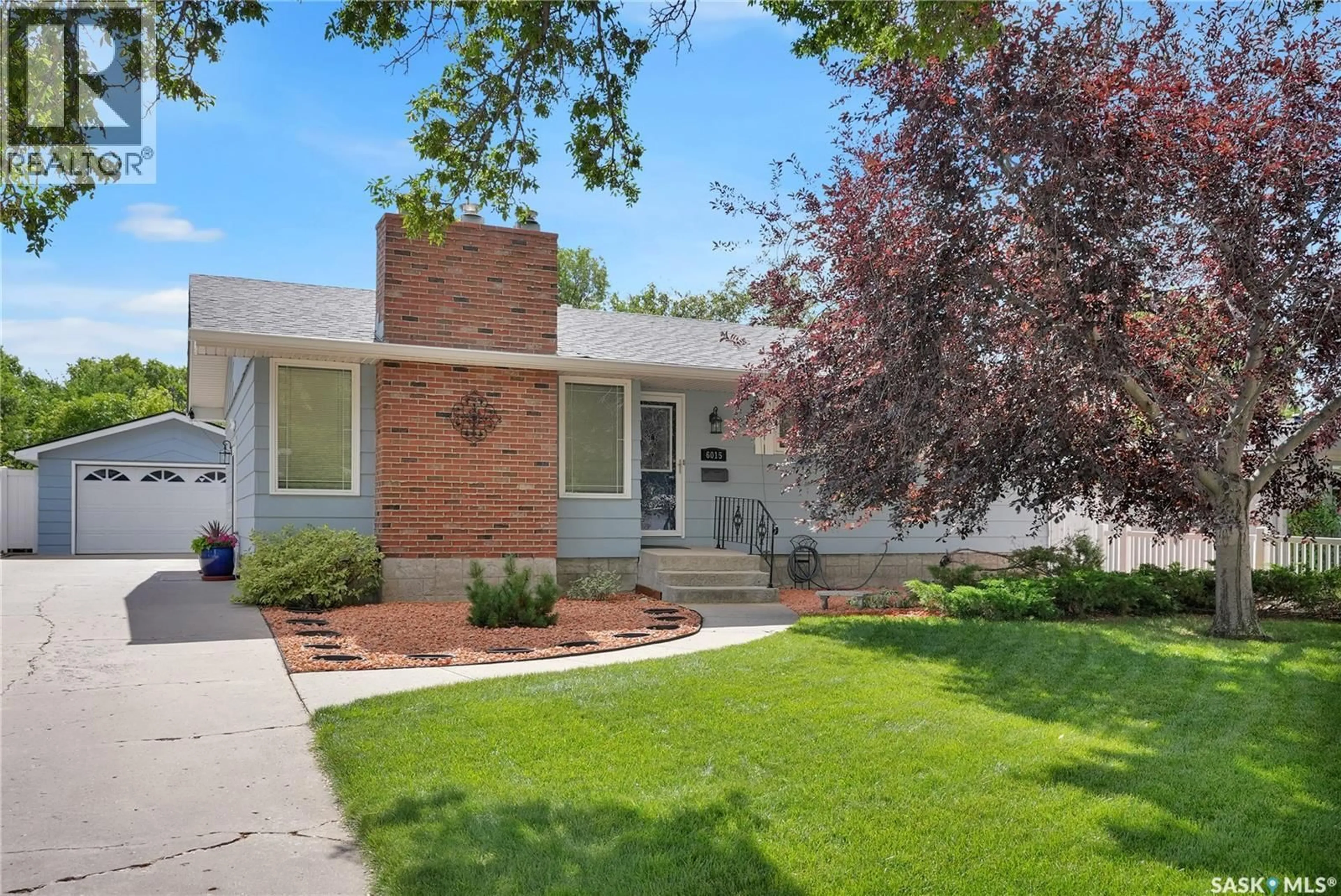 Home with brick exterior material, street for 6015 7TH AVENUE, Regina Saskatchewan S4T6X2