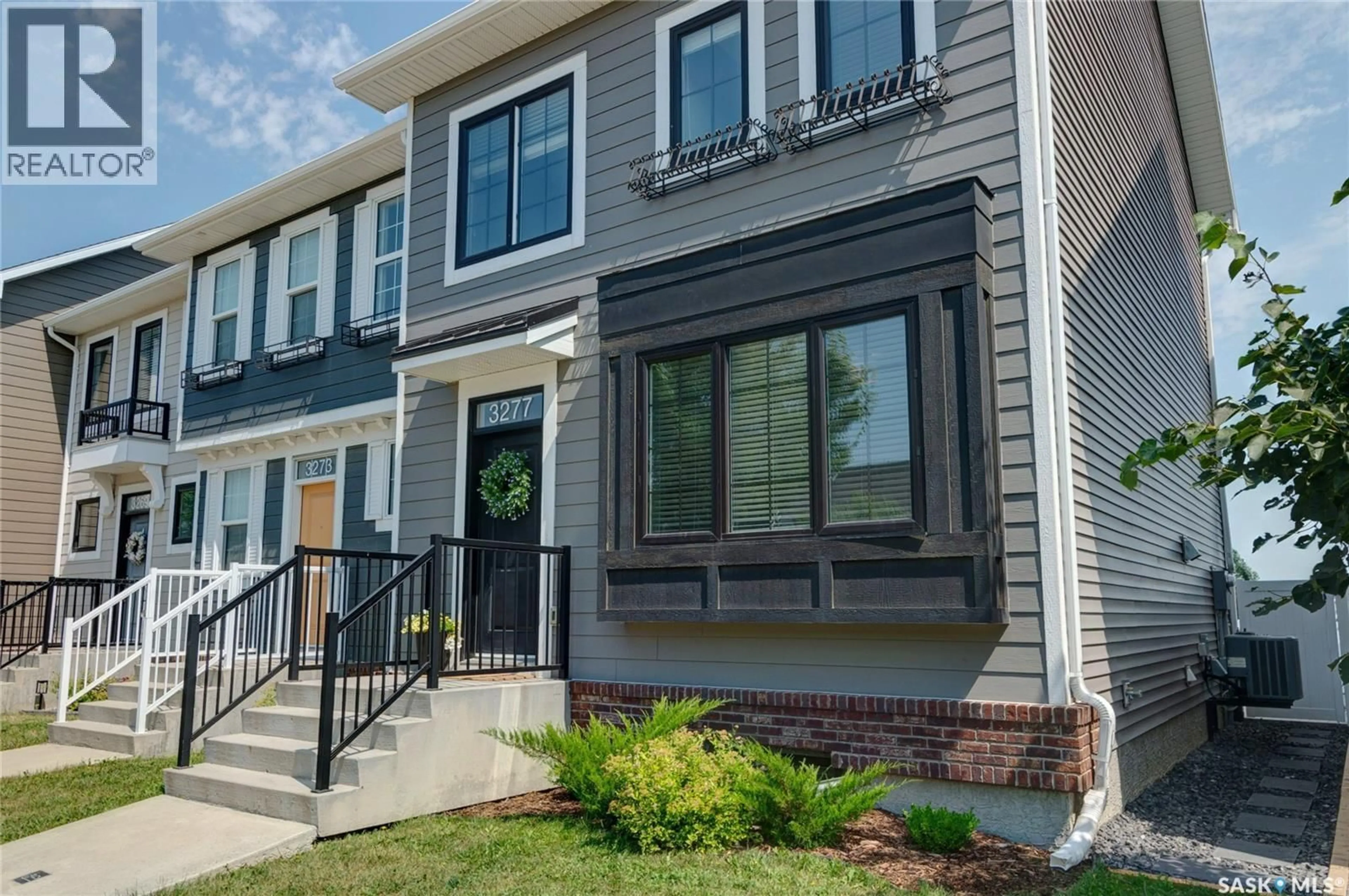 Home with vinyl exterior material, street for 3277 CHUKA BOULEVARD, Regina Saskatchewan S4V3S5