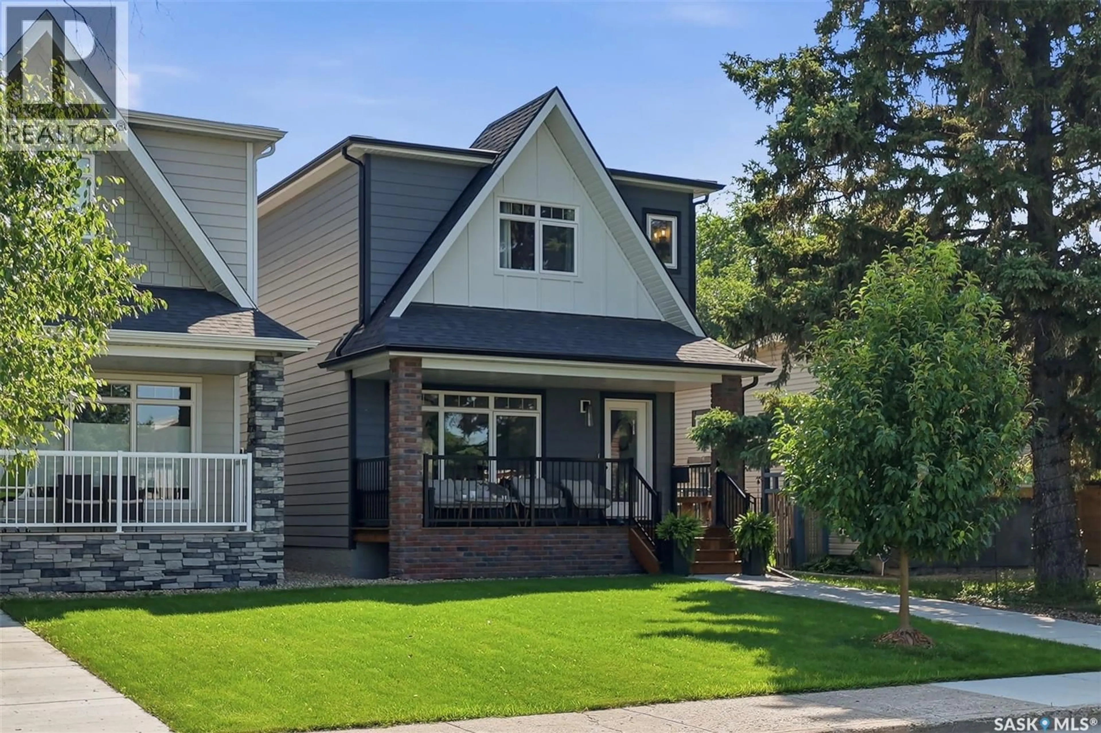 Home with brick exterior material, street for 918 3RD STREET, Saskatoon Saskatchewan S7H1M7