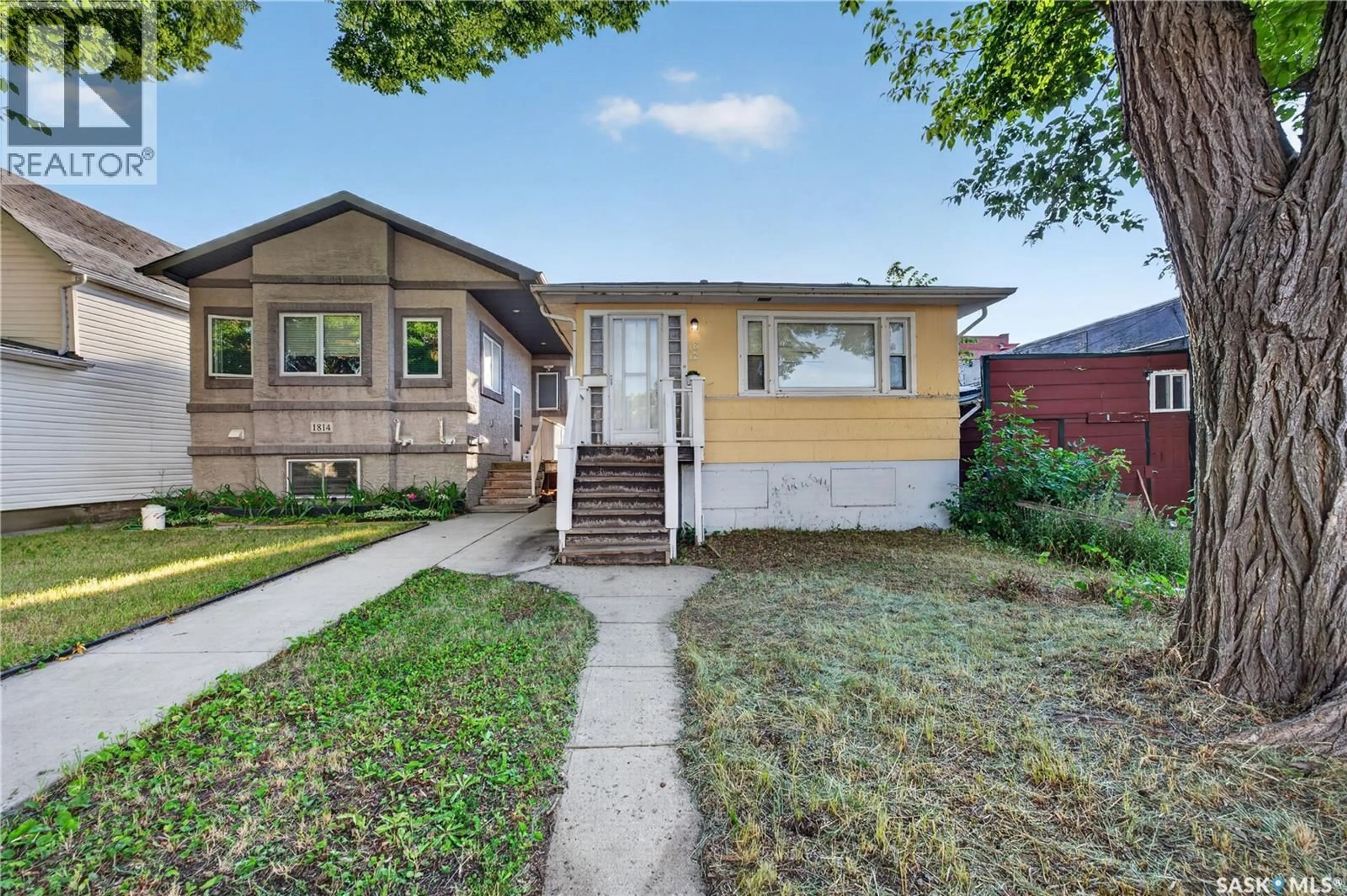 Home with brick exterior material, street for 1812 OTTAWA STREET, Regina Saskatchewan S4P1P4