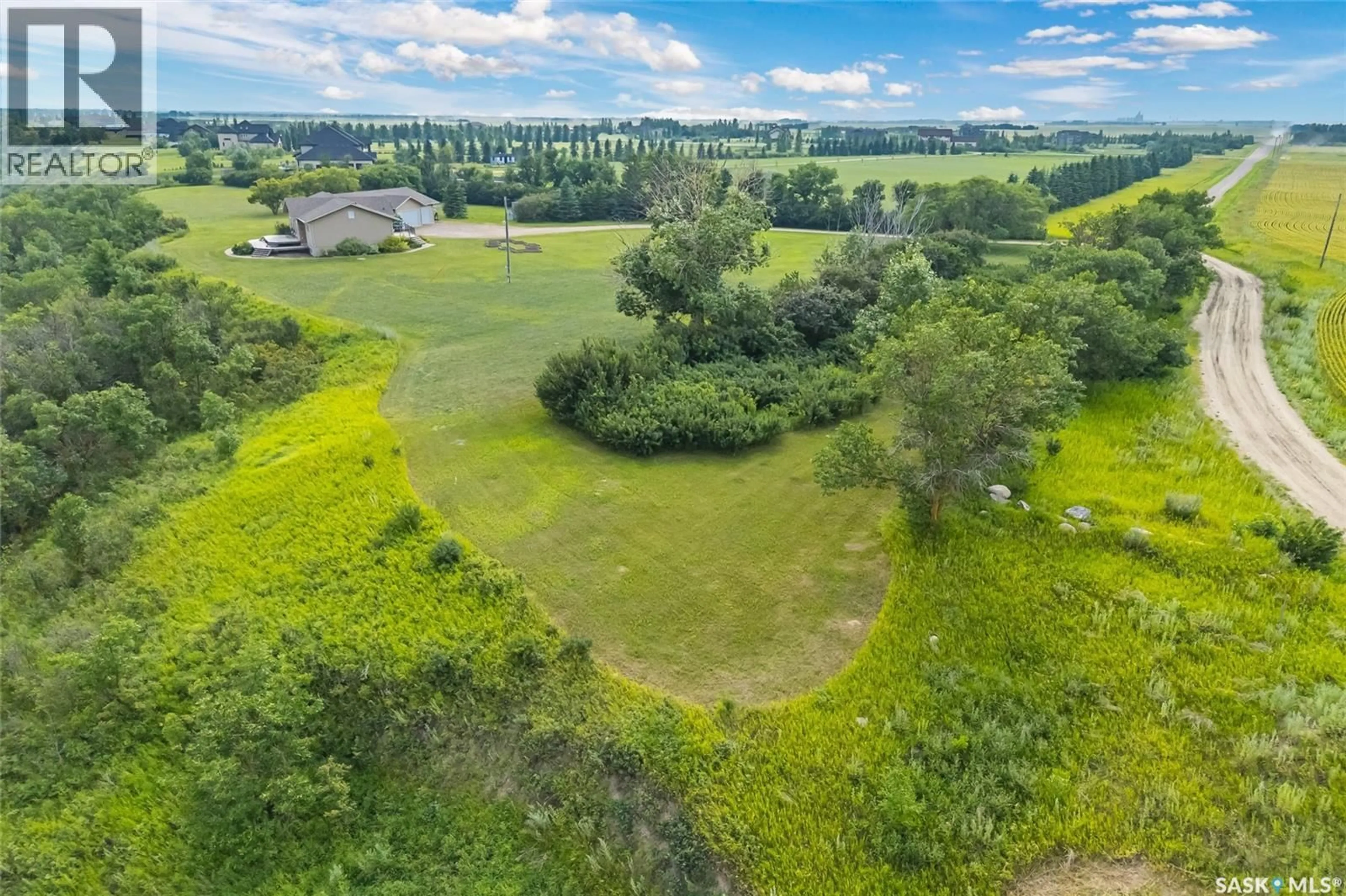 A pic from outside/outdoor area/front of a property/back of a property/a pic from drone, water/lake/river/ocean view for ROBERTS RIVERFRONT ACREAGE, South Saskatchewan River Saskatchewan S7K3J7