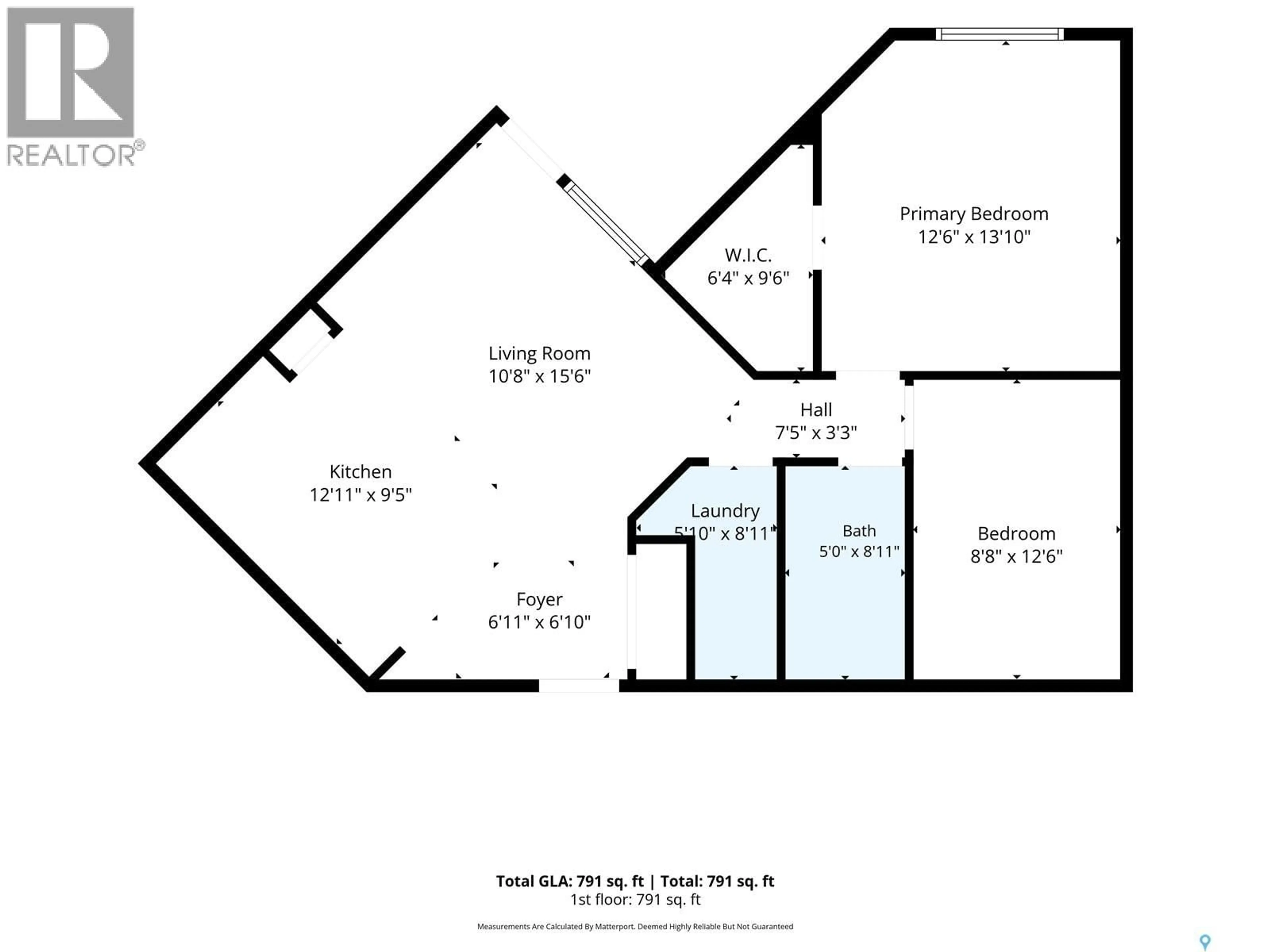 Floor plan for 412 - 213 WILLOWGROVE SQUARE, Saskatoon Saskatchewan S7W0T2