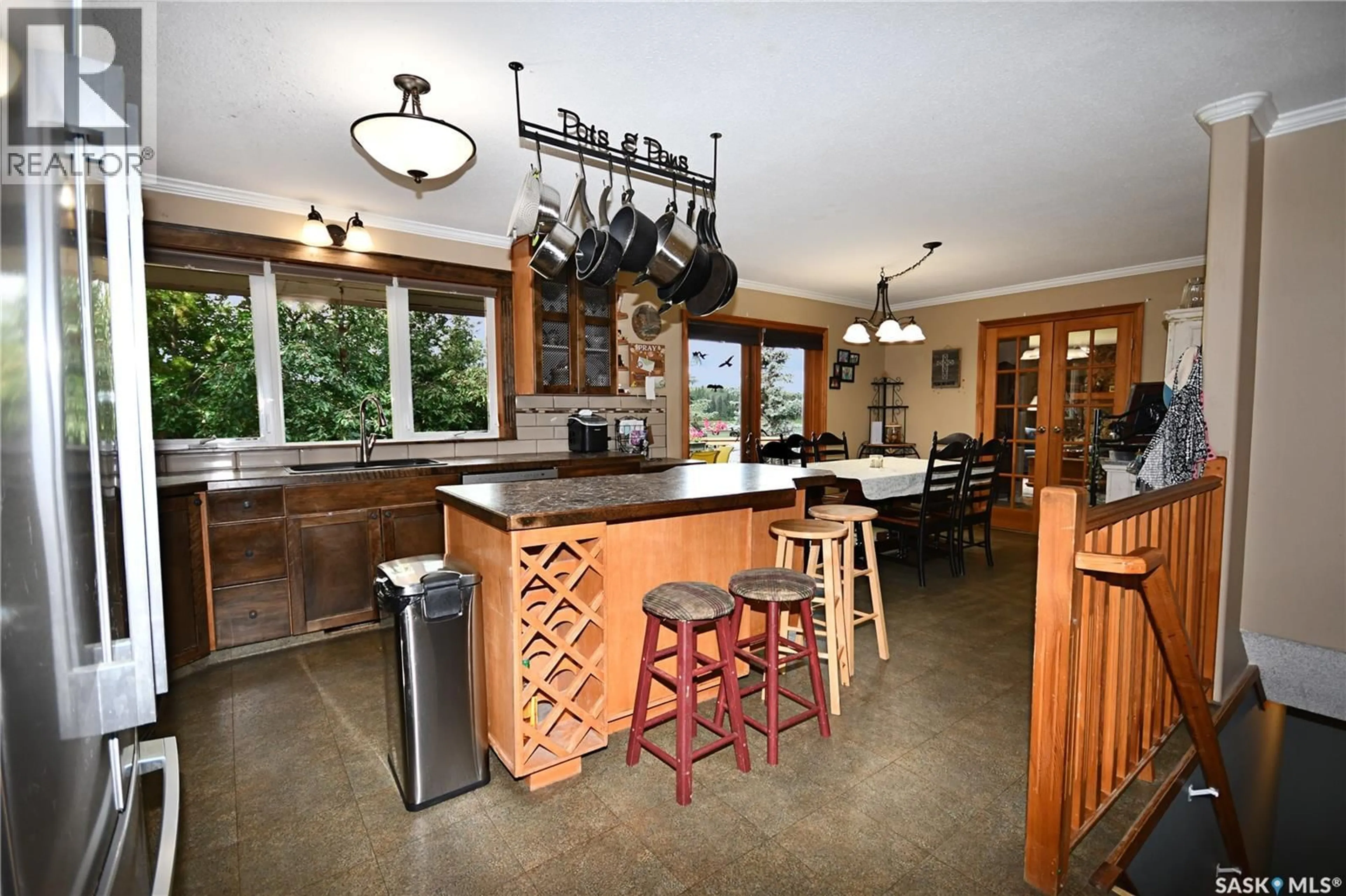 Open concept kitchen, ceramic/tile floor for 340 JOHNSON AVENUE, Big River Saskatchewan S0J0E0