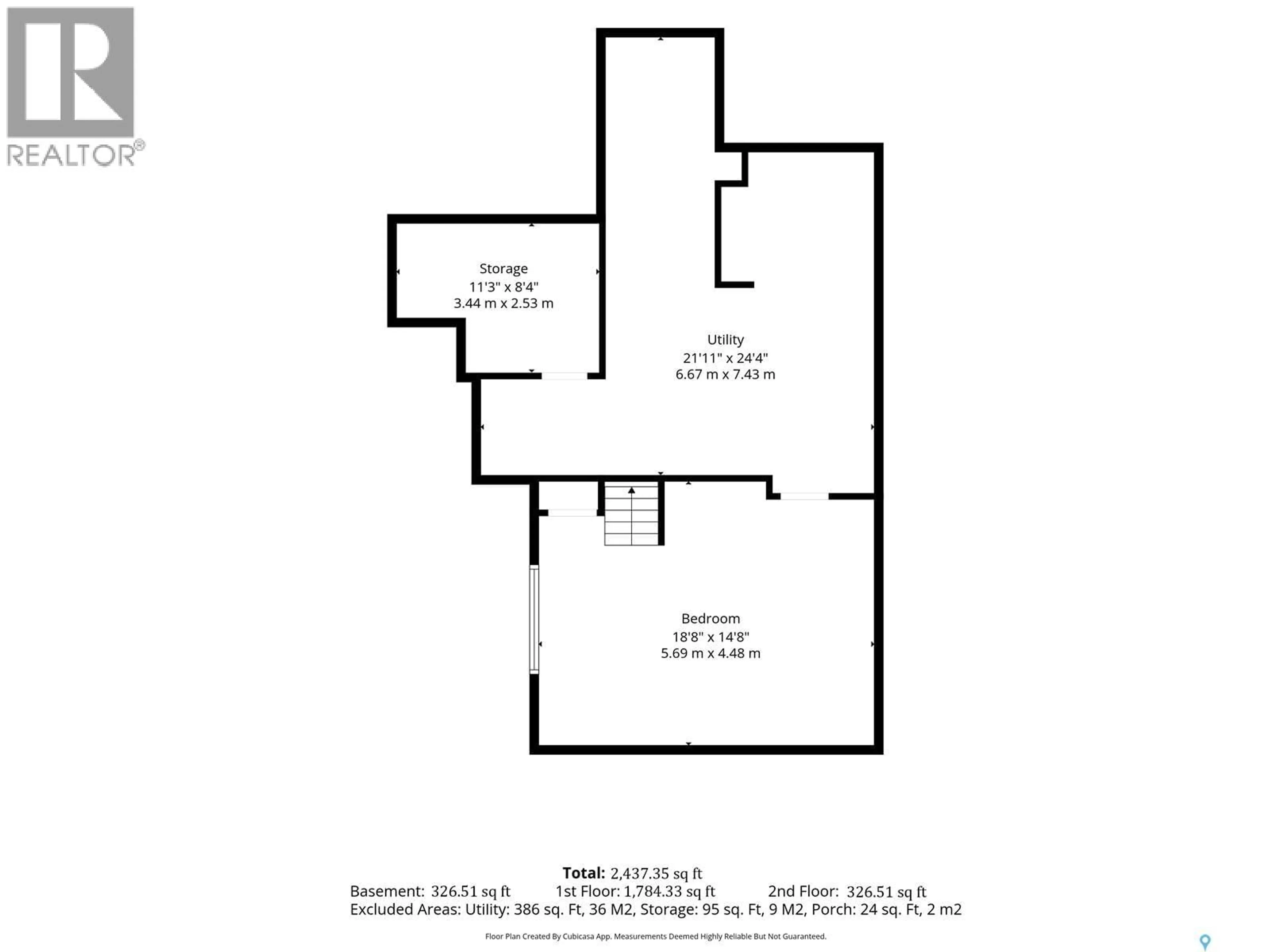 Floor plan for 104 2ND AVENUE, Bradwell Saskatchewan S0K0P0