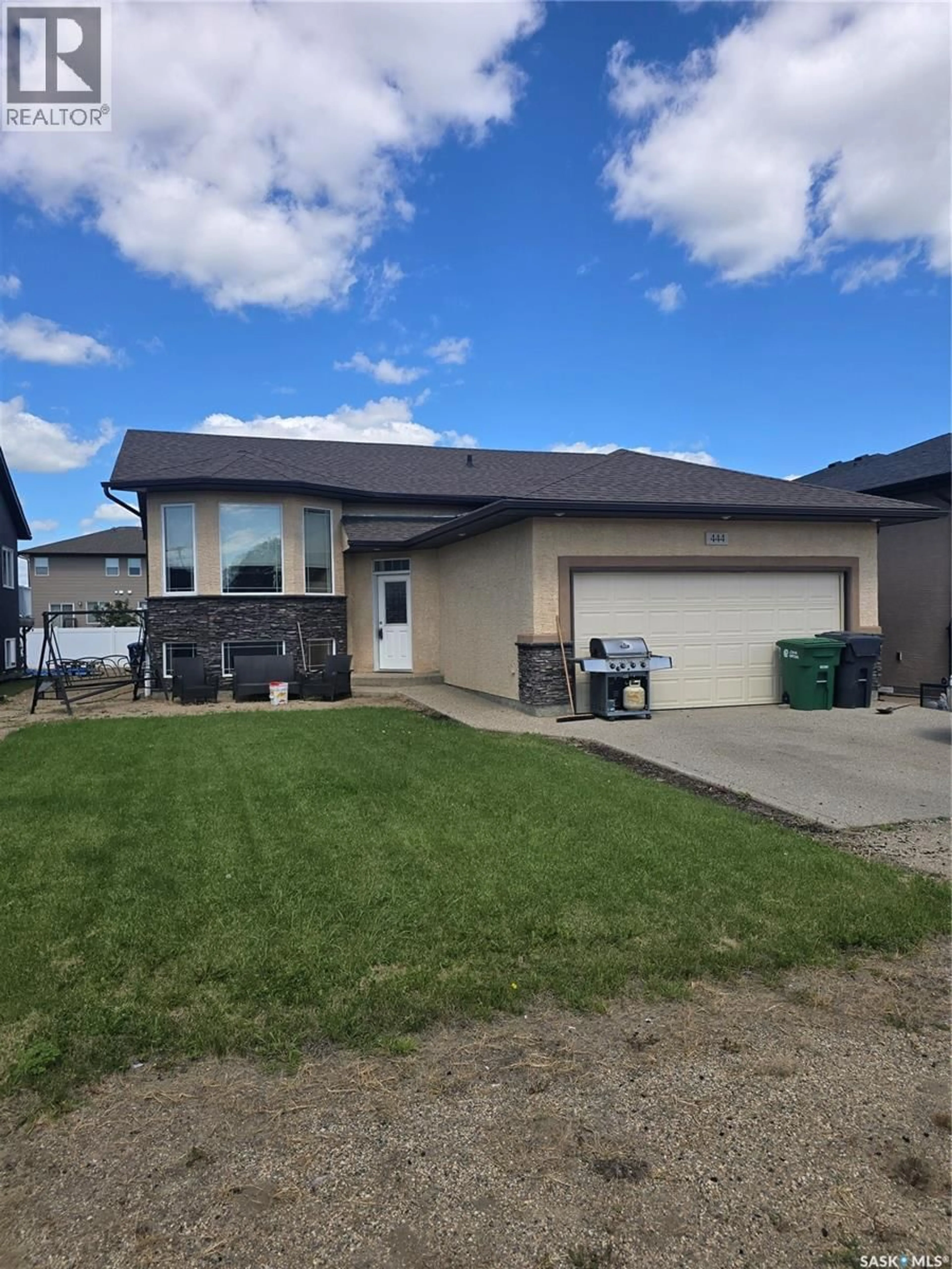 A pic from outside/outdoor area/front of a property/back of a property/a pic from drone, street for 444 5TH AVENUE, Pilot Butte Saskatchewan S0G3Z0