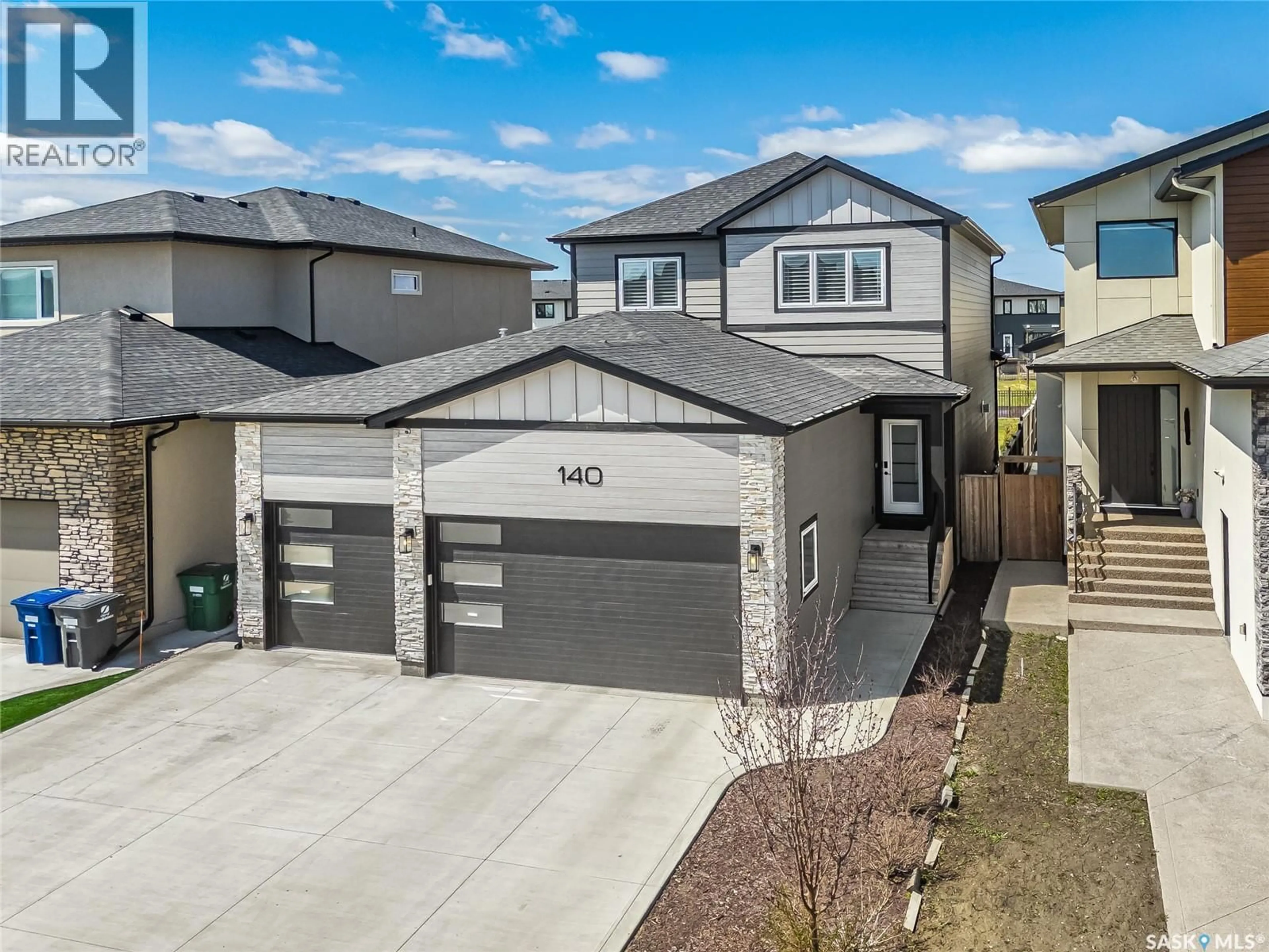 A pic from outside/outdoor area/front of a property/back of a property/a pic from drone, street for 140 FORSEY AVENUE, Saskatoon Saskatchewan S7W0Z6