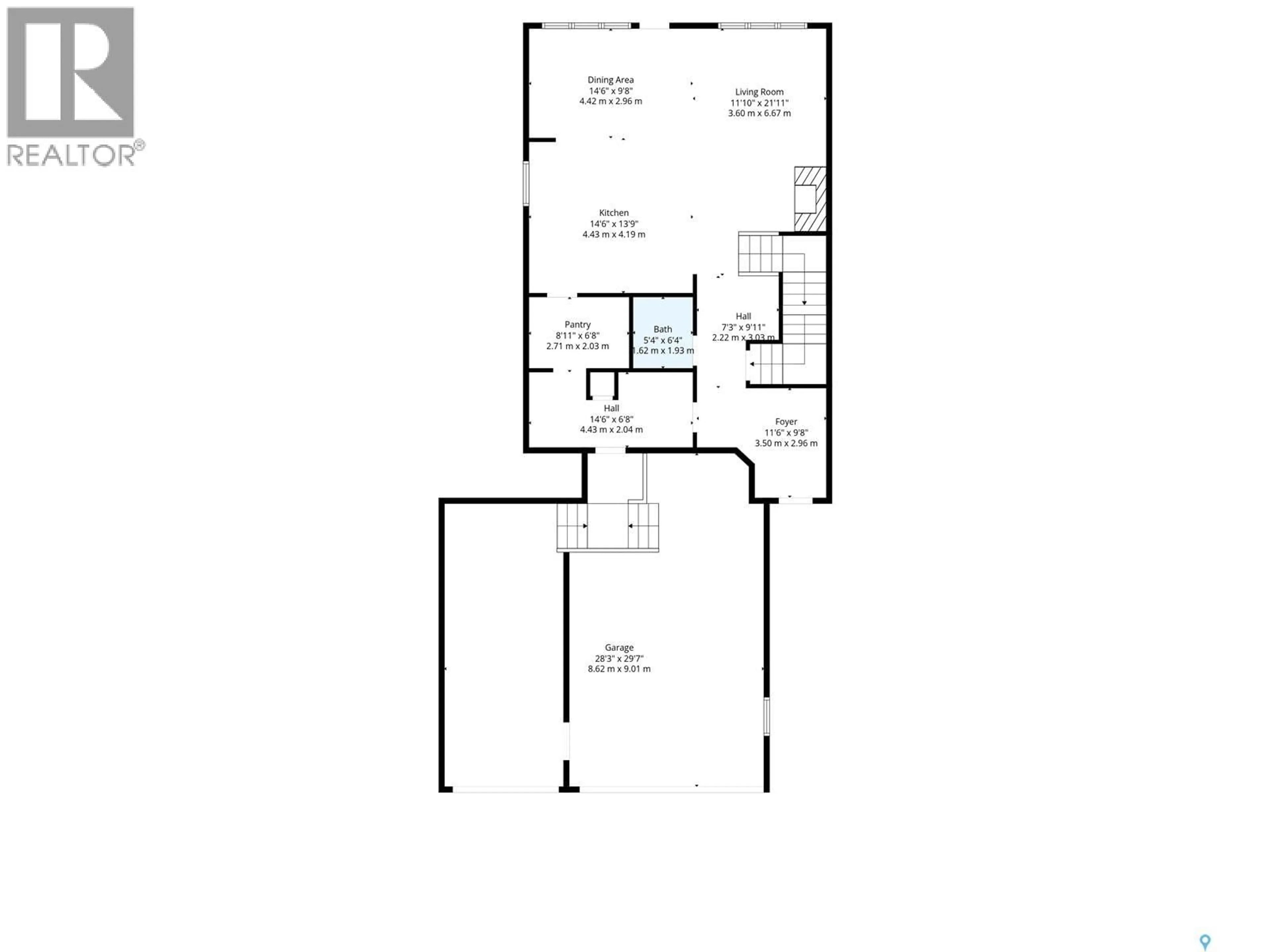 Floor plan for 140 FORSEY AVENUE, Saskatoon Saskatchewan S7W0Z6