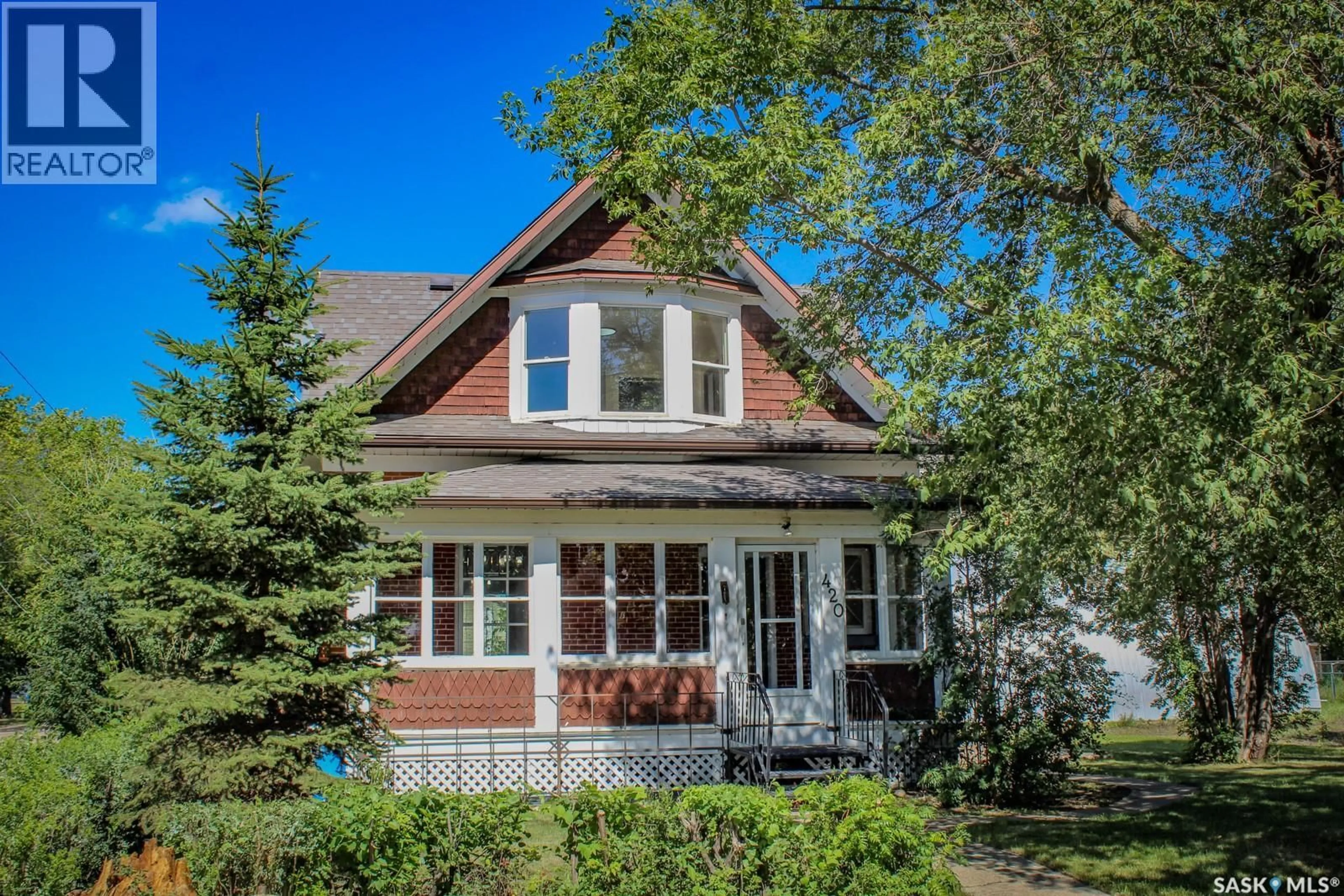 Home with brick exterior material, street for 420 BURROWS AVENUE, Melfort Saskatchewan S0E1A0