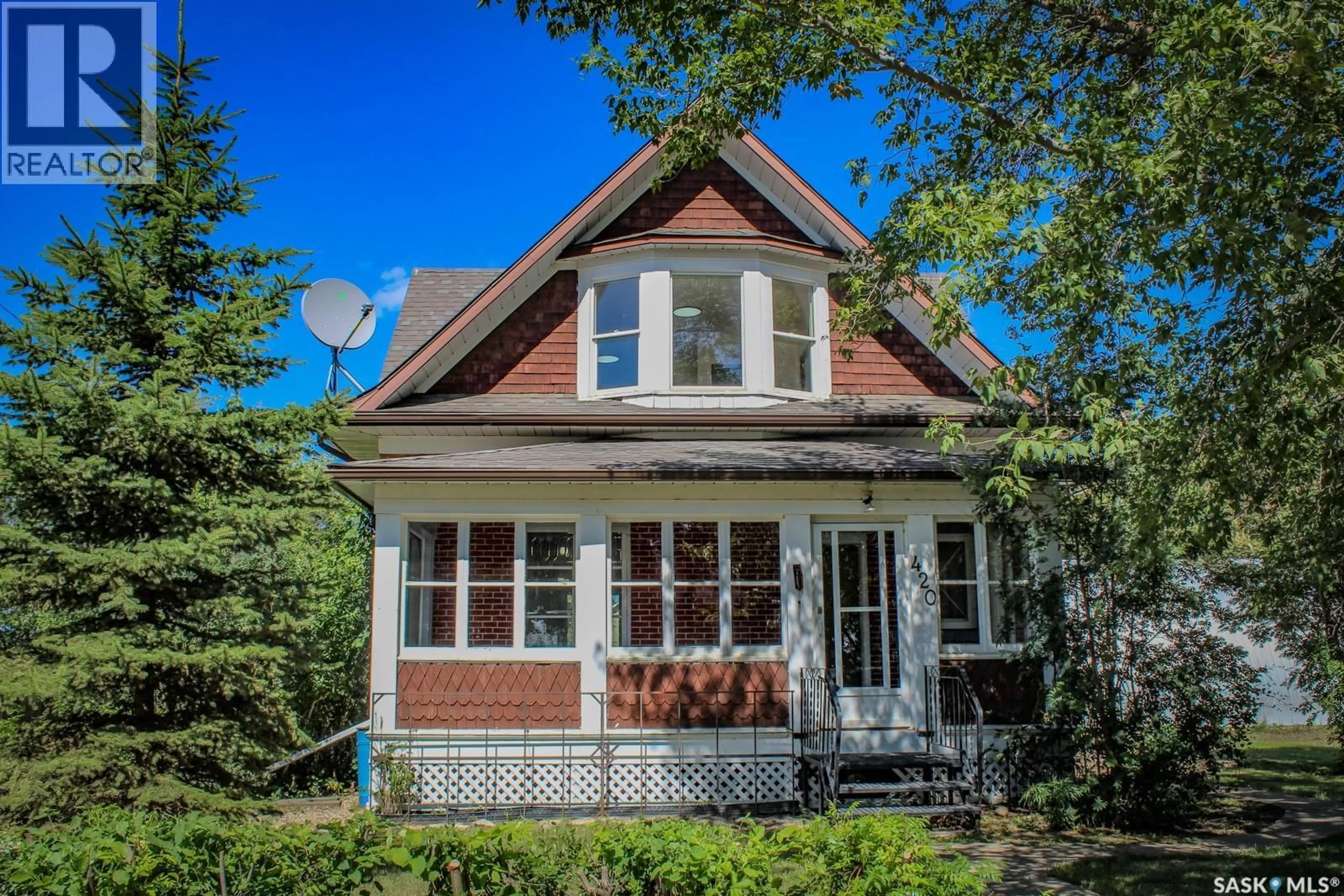 Home with brick exterior material, street for 420 BURROWS AVENUE, Melfort Saskatchewan S0E1A0