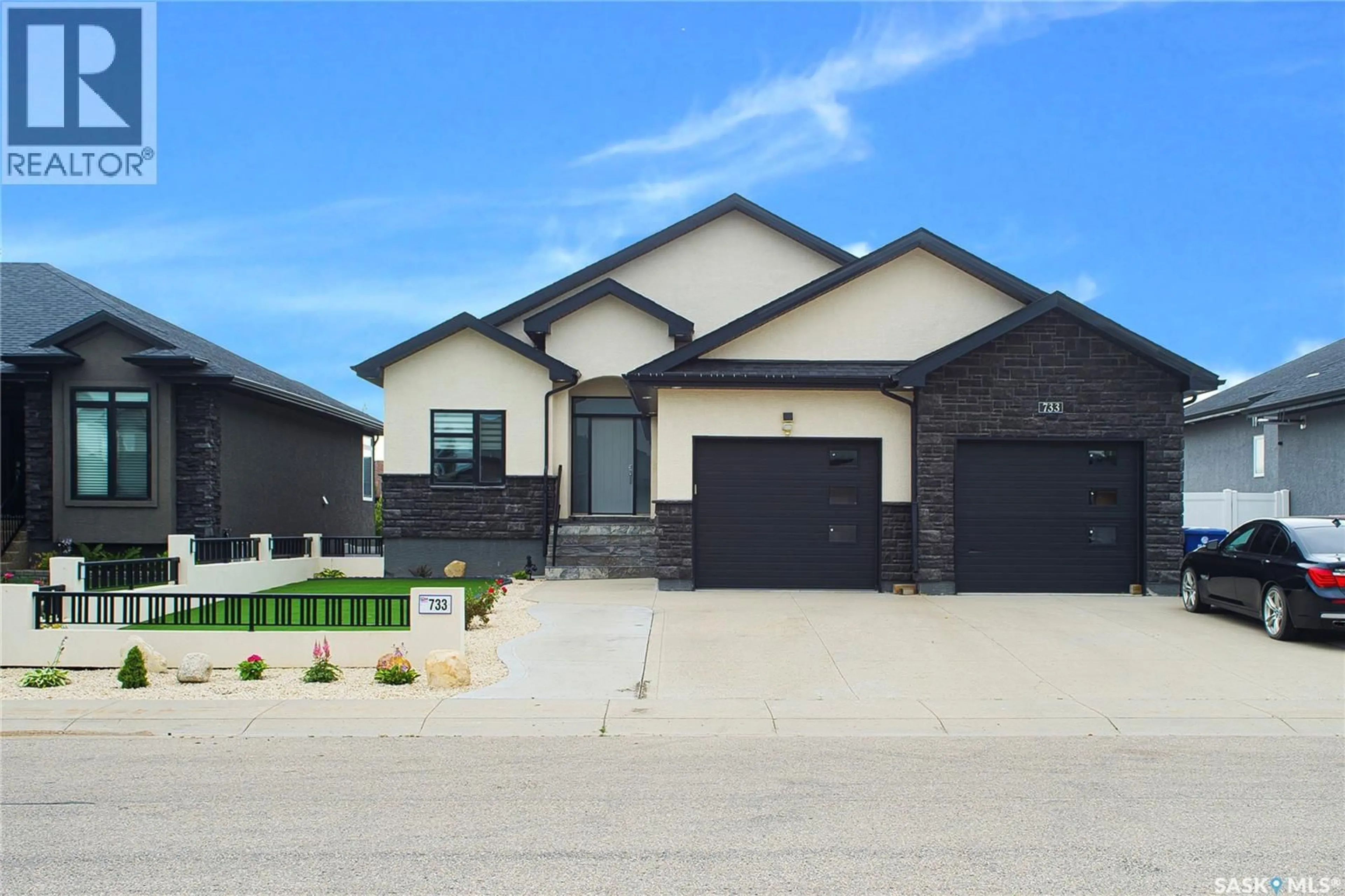 Home with brick exterior material, street for 733 GOWAN ROAD, Warman Saskatchewan S0K4S2
