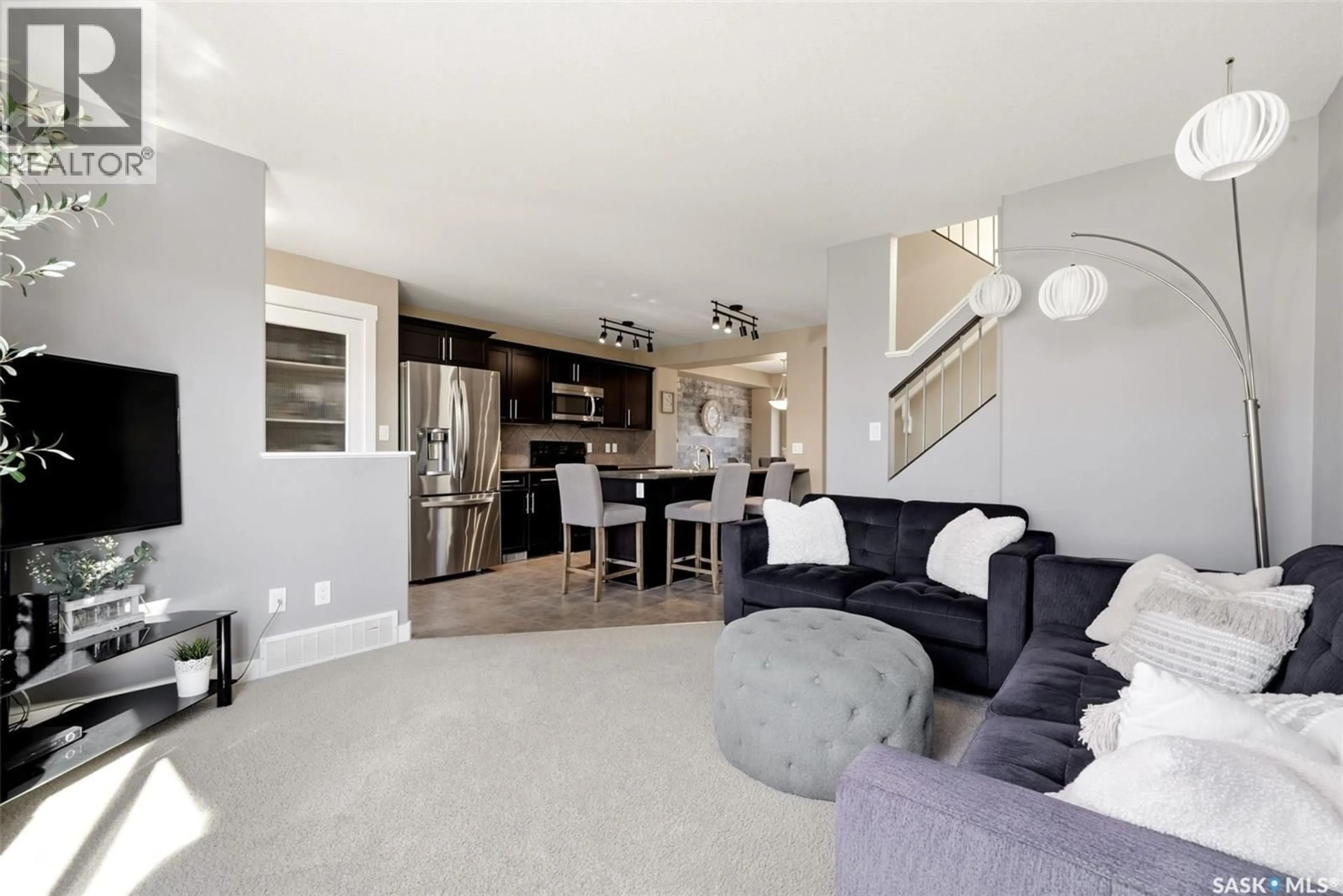 Living room with furniture, unknown for 3326 GREEN MOSS LANE, Regina Saskatchewan S4V1P2