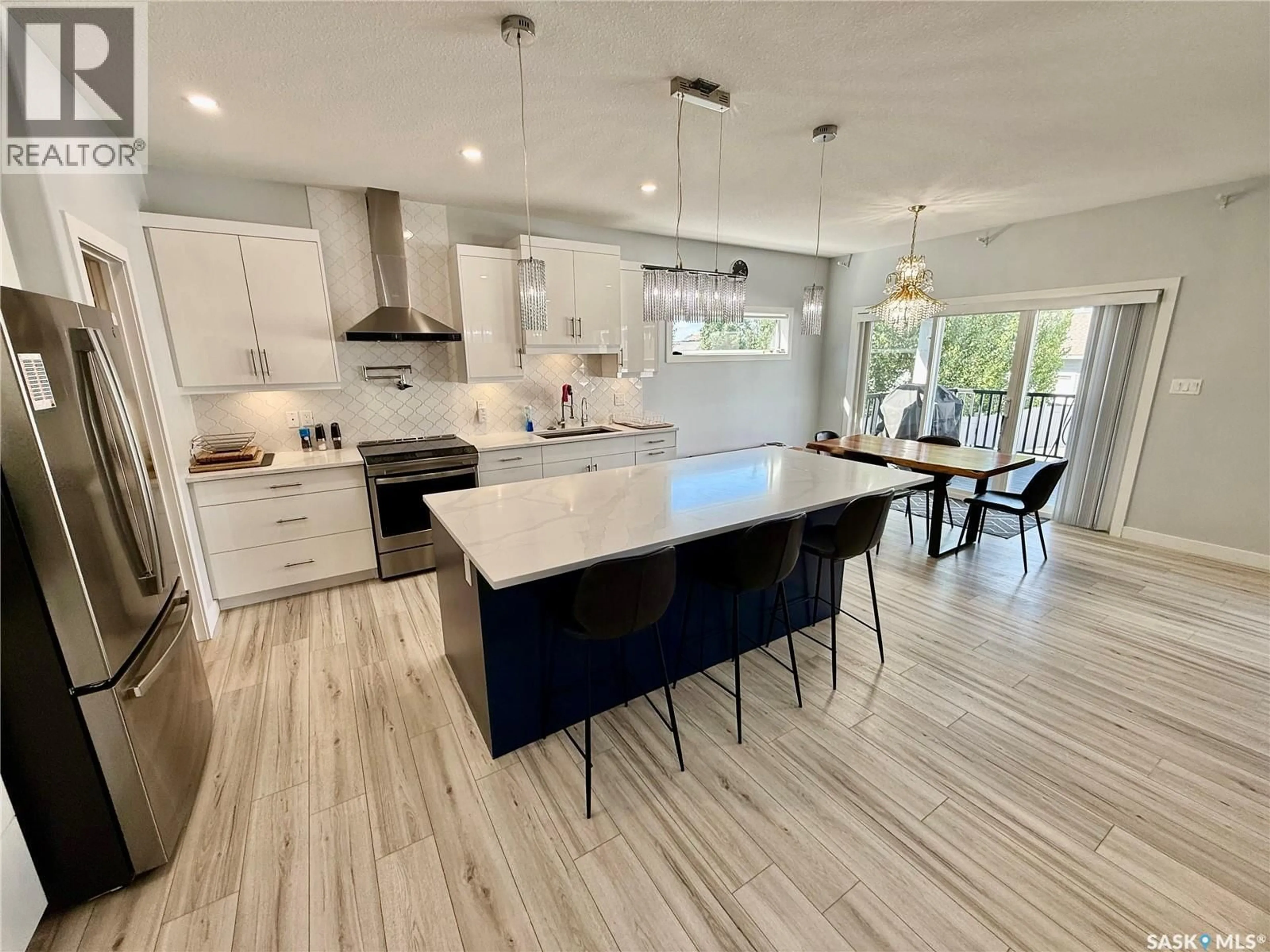 Open concept kitchen, ceramic/tile floor for A/B - 4142 GREEN OLIVE WAY, Regina Saskatchewan S4V1P8