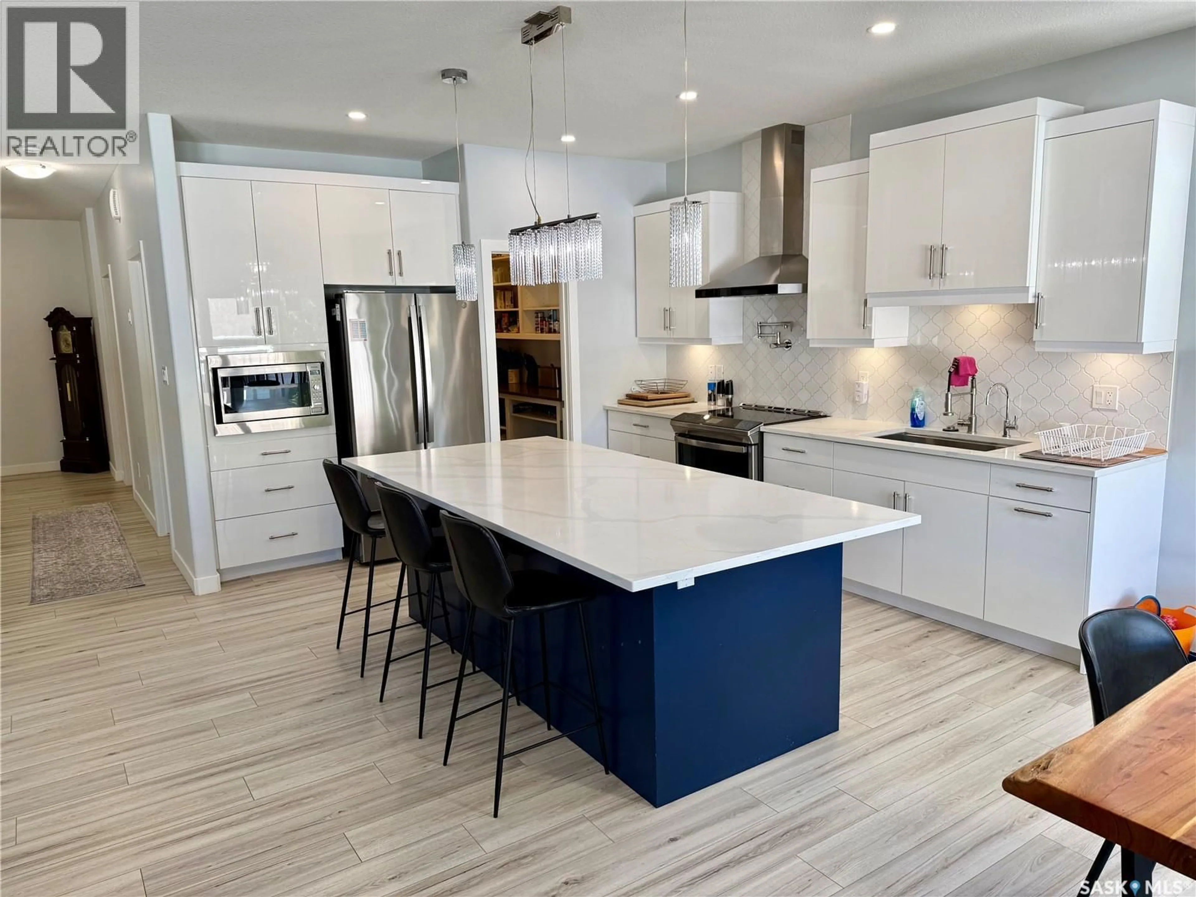 Open concept kitchen, ceramic/tile floor for A/B - 4142 GREEN OLIVE WAY, Regina Saskatchewan S4V1P8