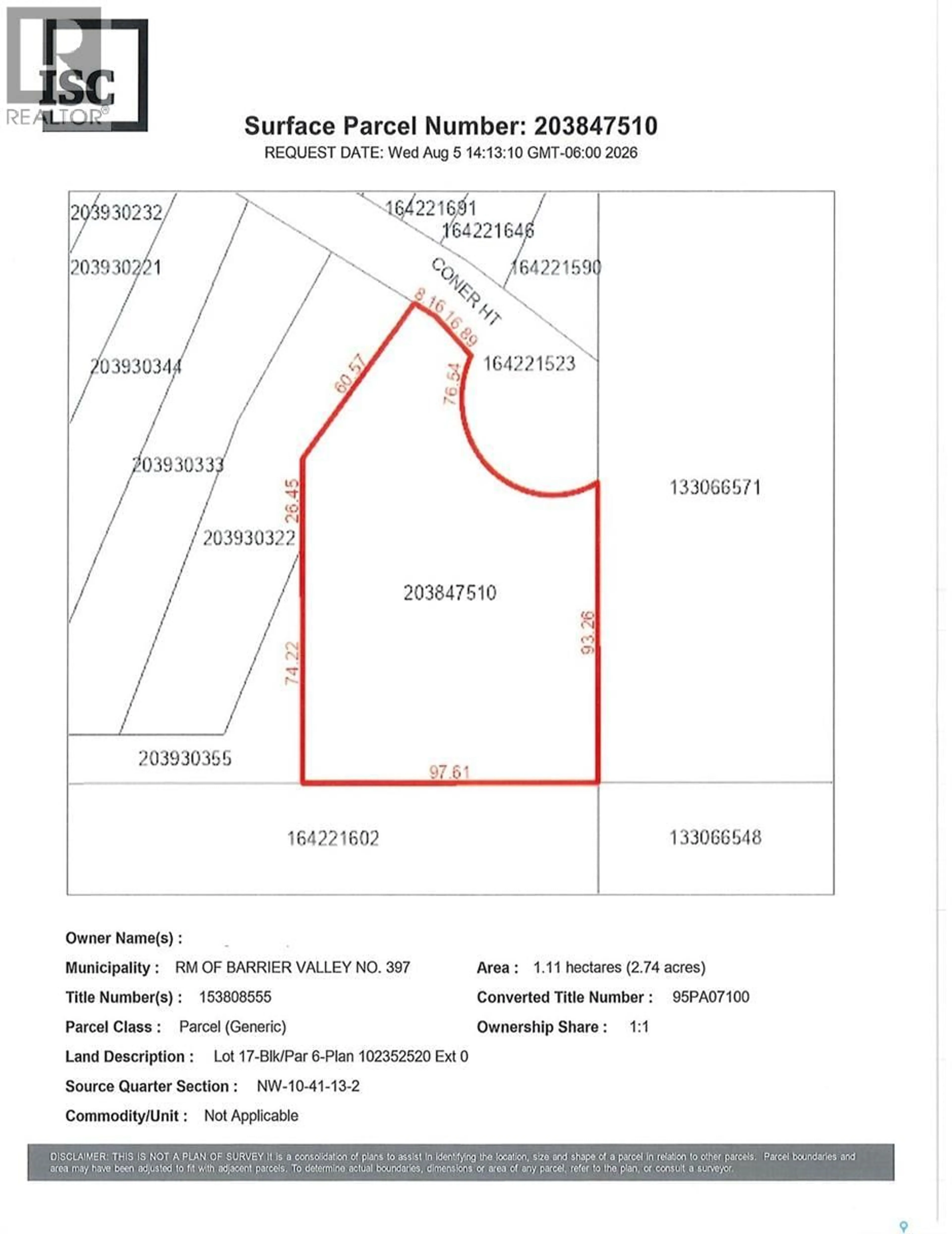 Floor plan for 501 CONER HEIGHTS, Barrier Lake Saskatchewan S0E0B0