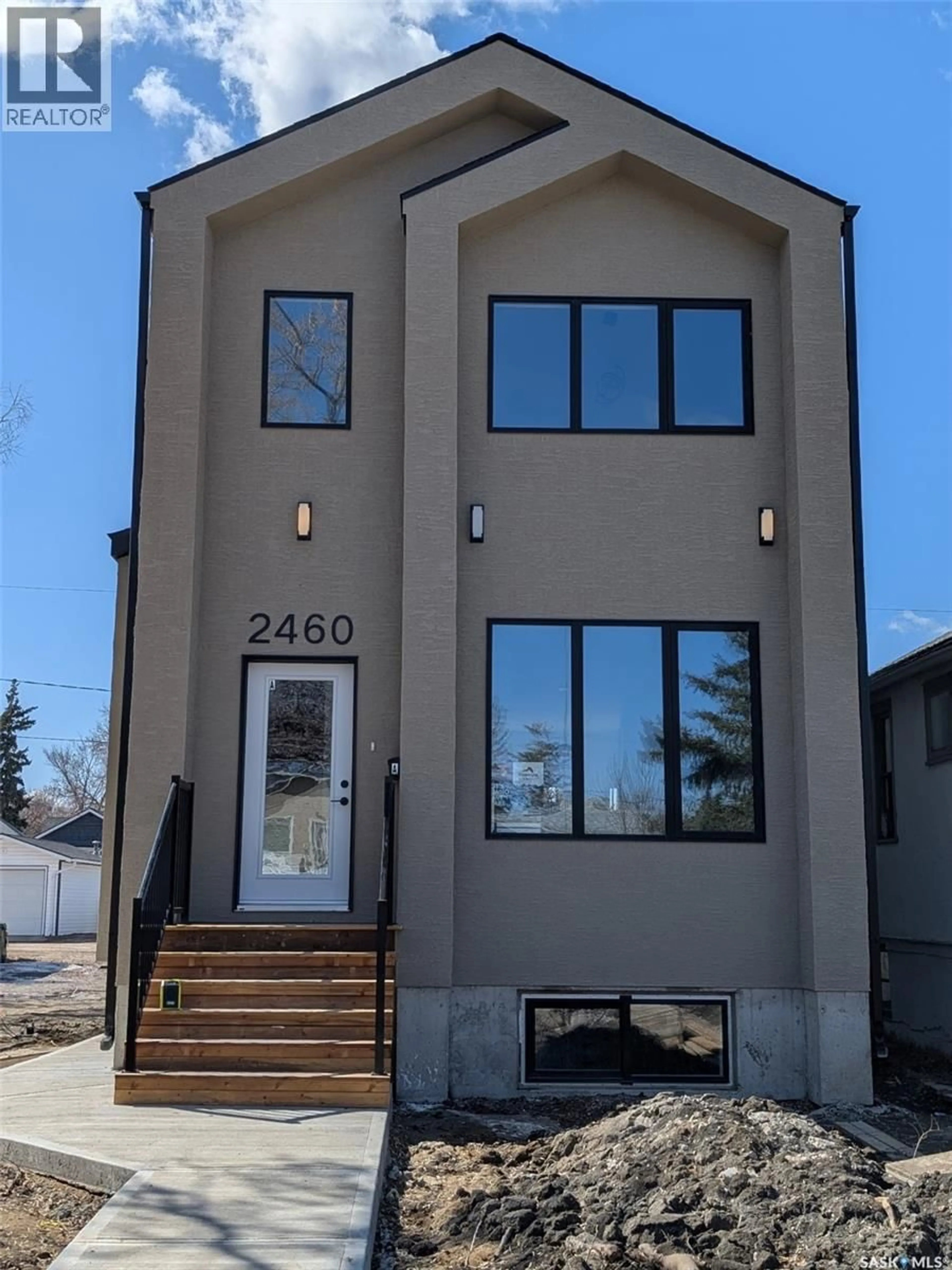 Home with brick exterior material, street for 2460 LINDSAY STREET, Regina Saskatchewan S4N3C6