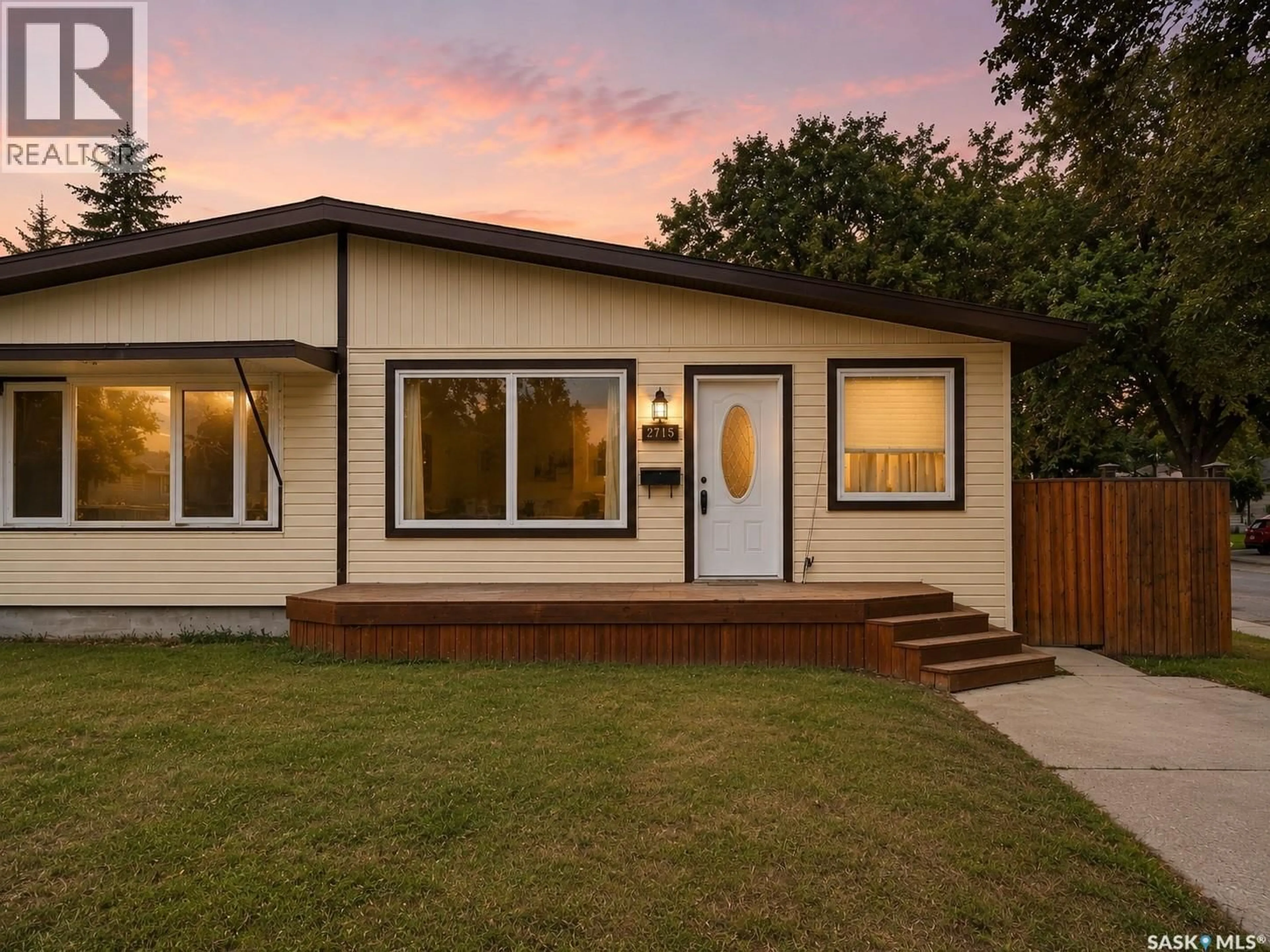 Home with vinyl exterior material, street for 2715 ARLINGTON AVENUE, Saskatoon Saskatchewan S7J2J5