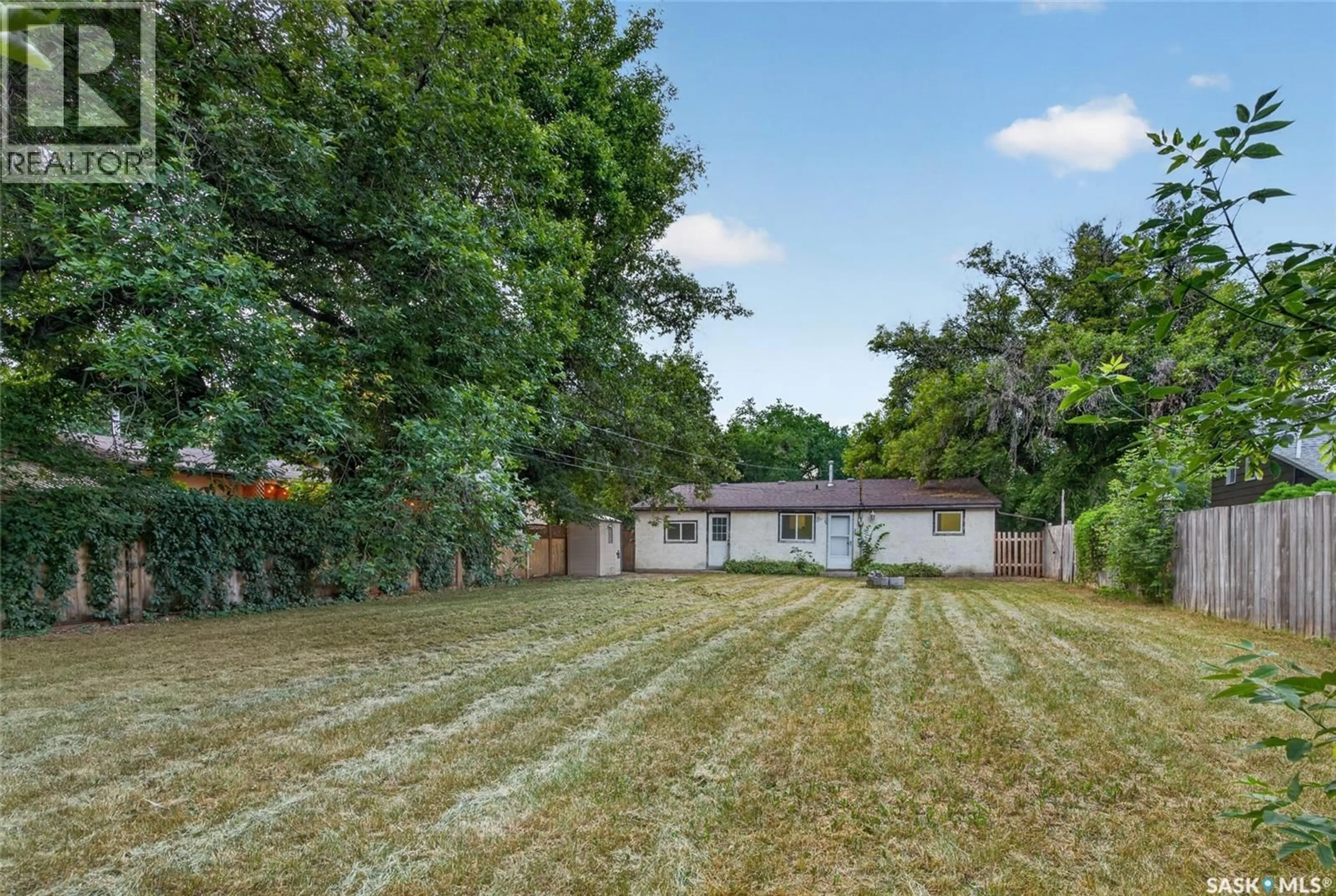 A pic from outside/outdoor area/front of a property/back of a property/a pic from drone, street for 108 1ST AVENUE, Vanscoy Saskatchewan S0L3J0
