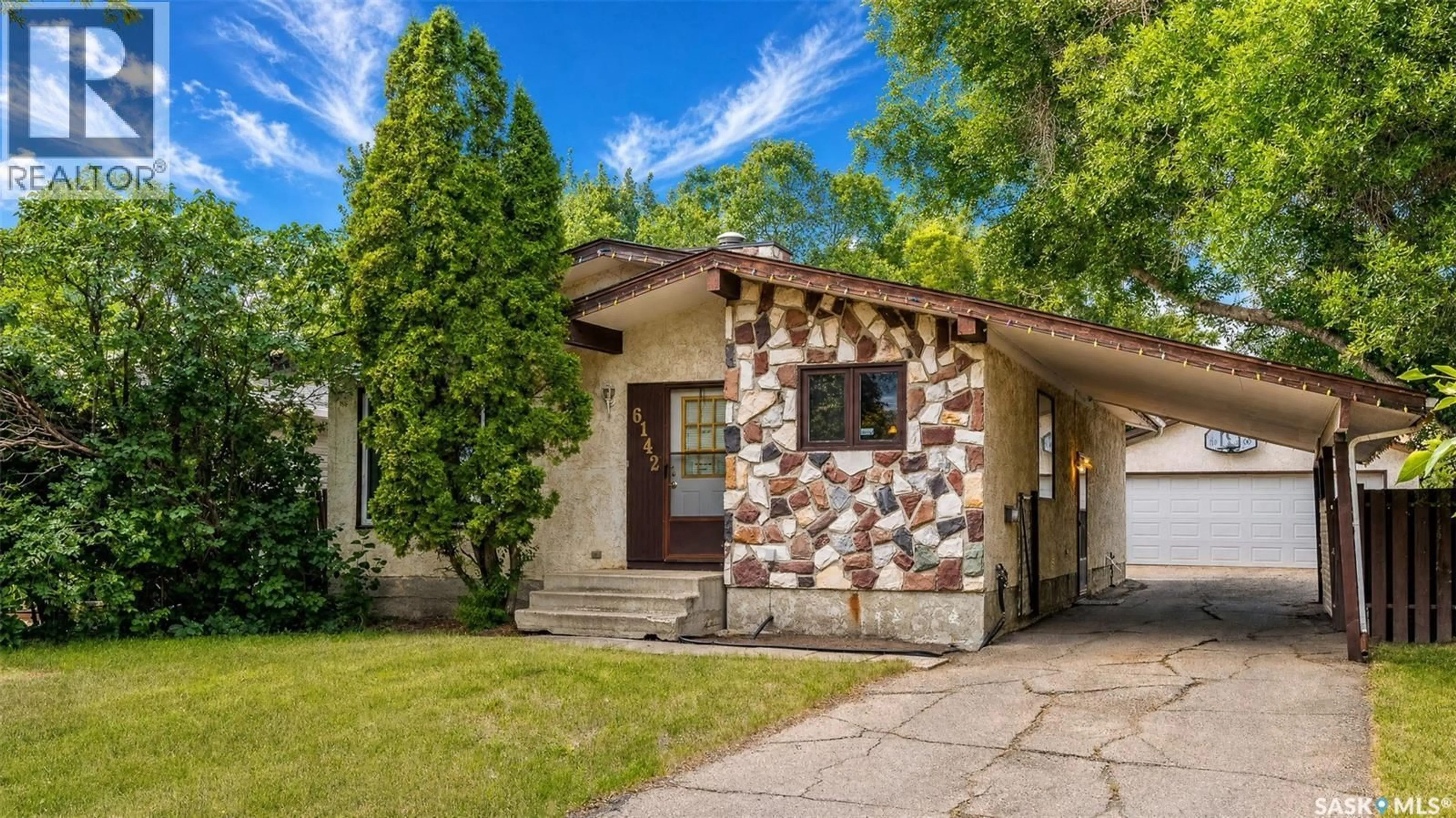 Home with brick exterior material, street for 6142 7TH AVENUE, Regina Saskatchewan S4T7G8
