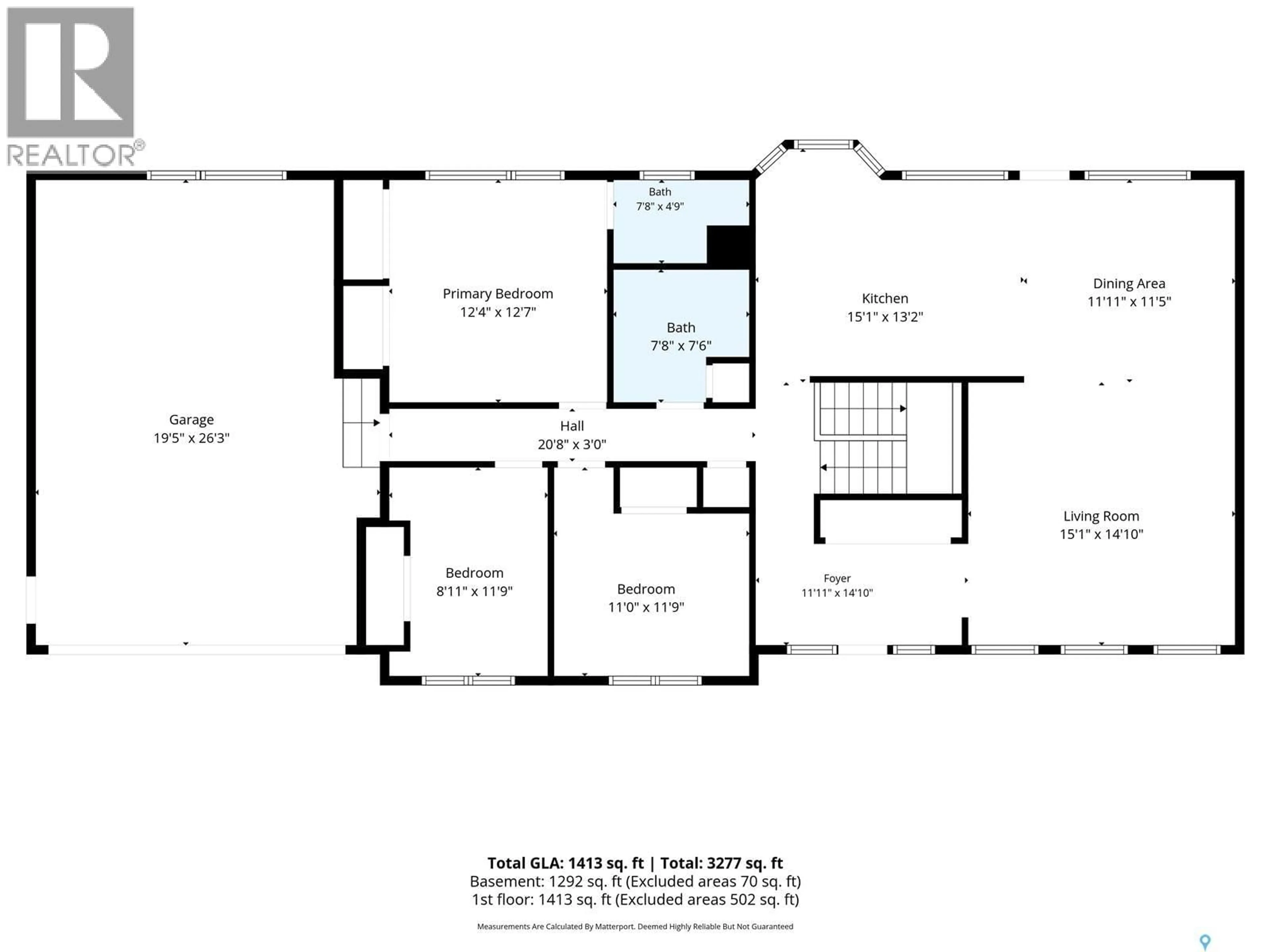 Floor plan for 727 TOBIN TERRACE, Saskatoon Saskatchewan S7K4P4