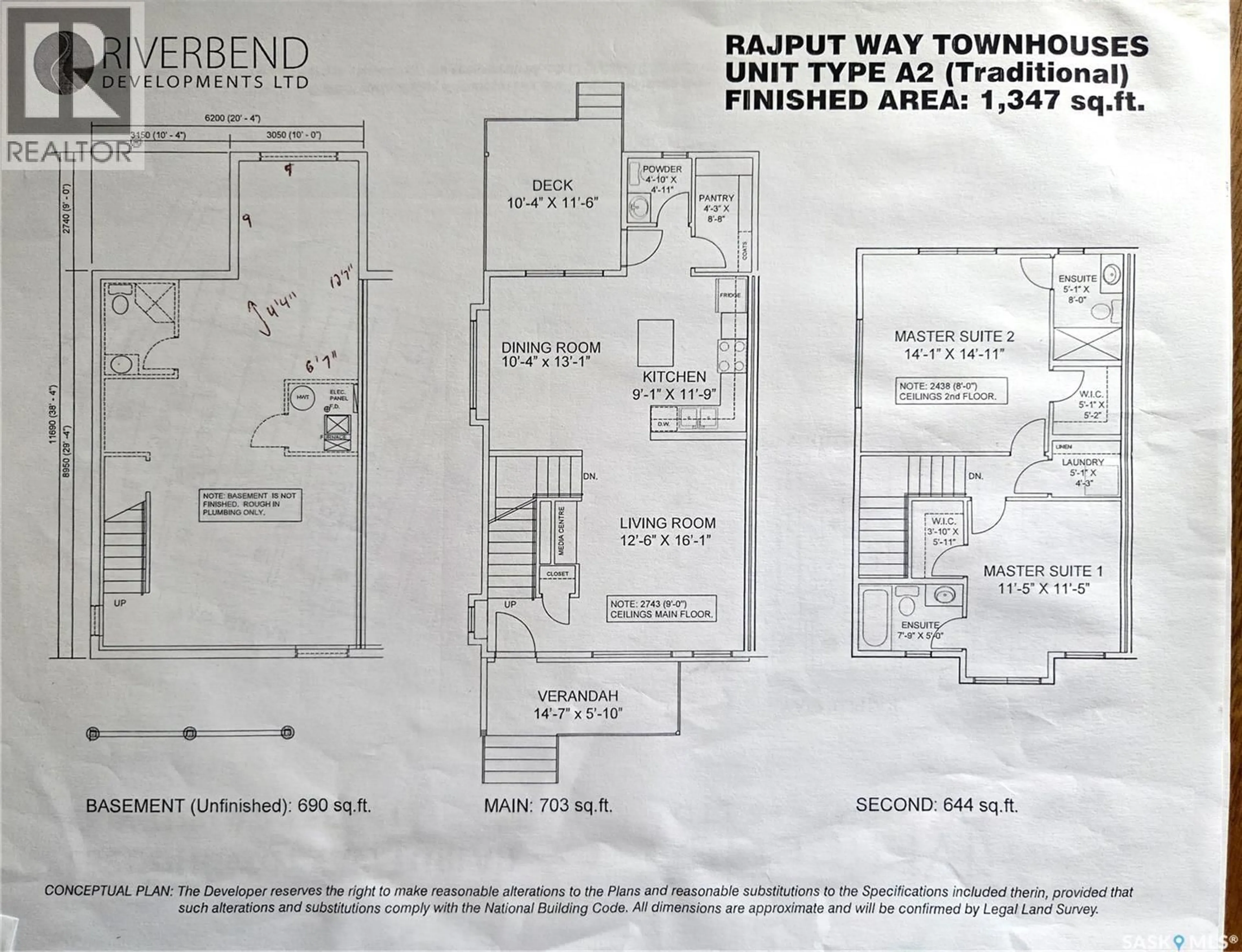 Floor plan for 343 RAJPUT WAY, Saskatoon Saskatchewan S7W0W3