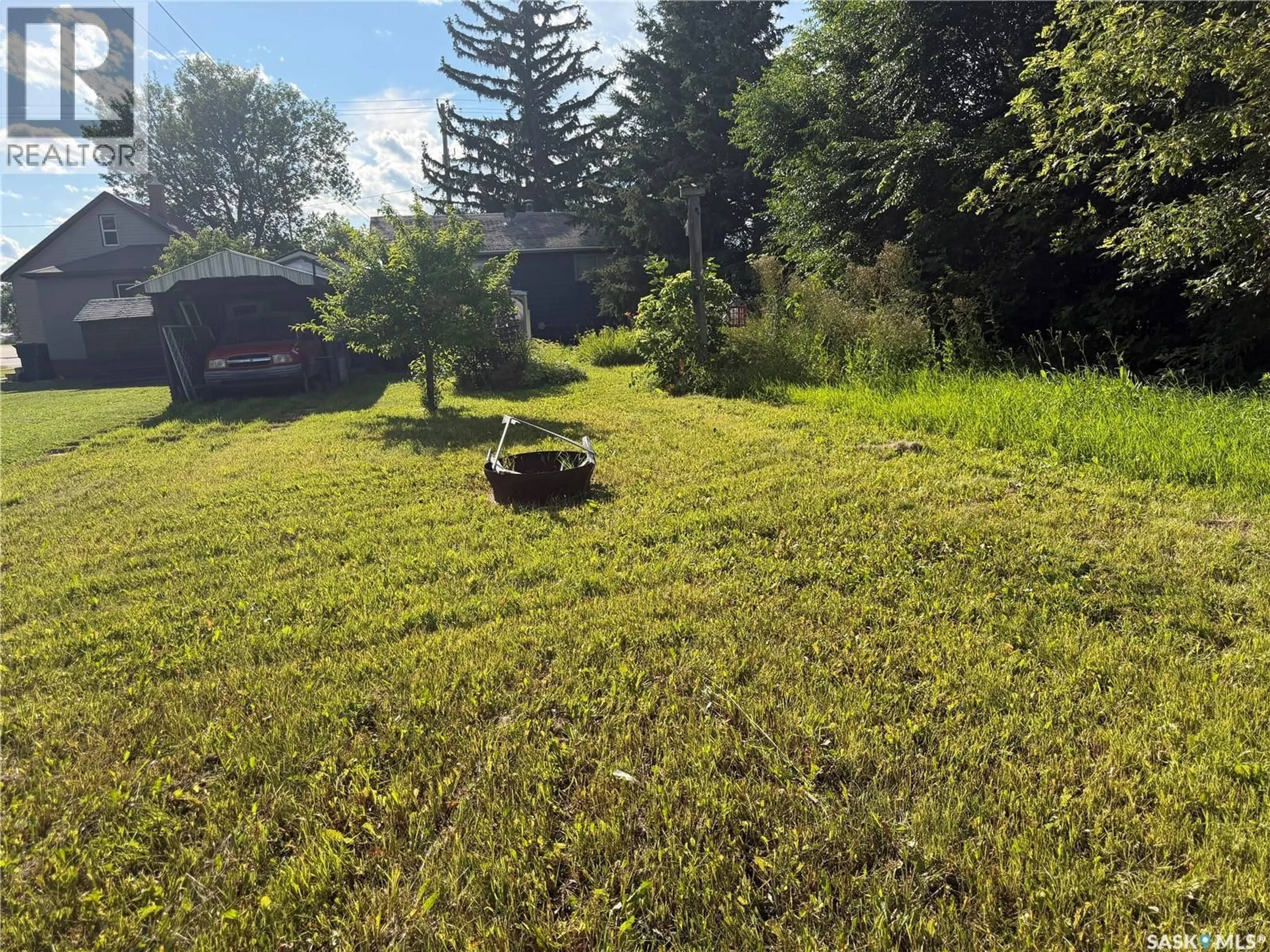 A pic from outside/outdoor area/front of a property/back of a property/a pic from drone, forest/trees view for 143 GLADSTONE AVENUE, Yorkton Saskatchewan S3N2A7